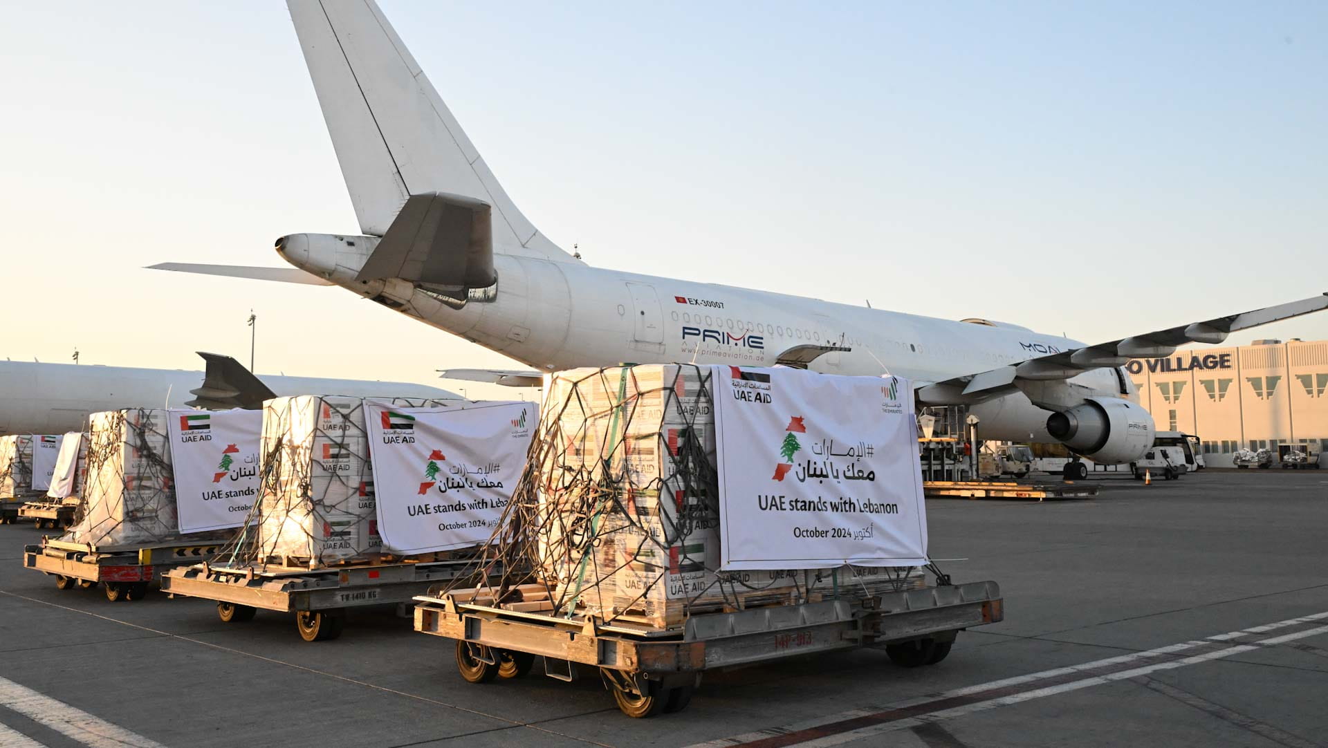 UAE President directs six additional aid flights to Lebanon 