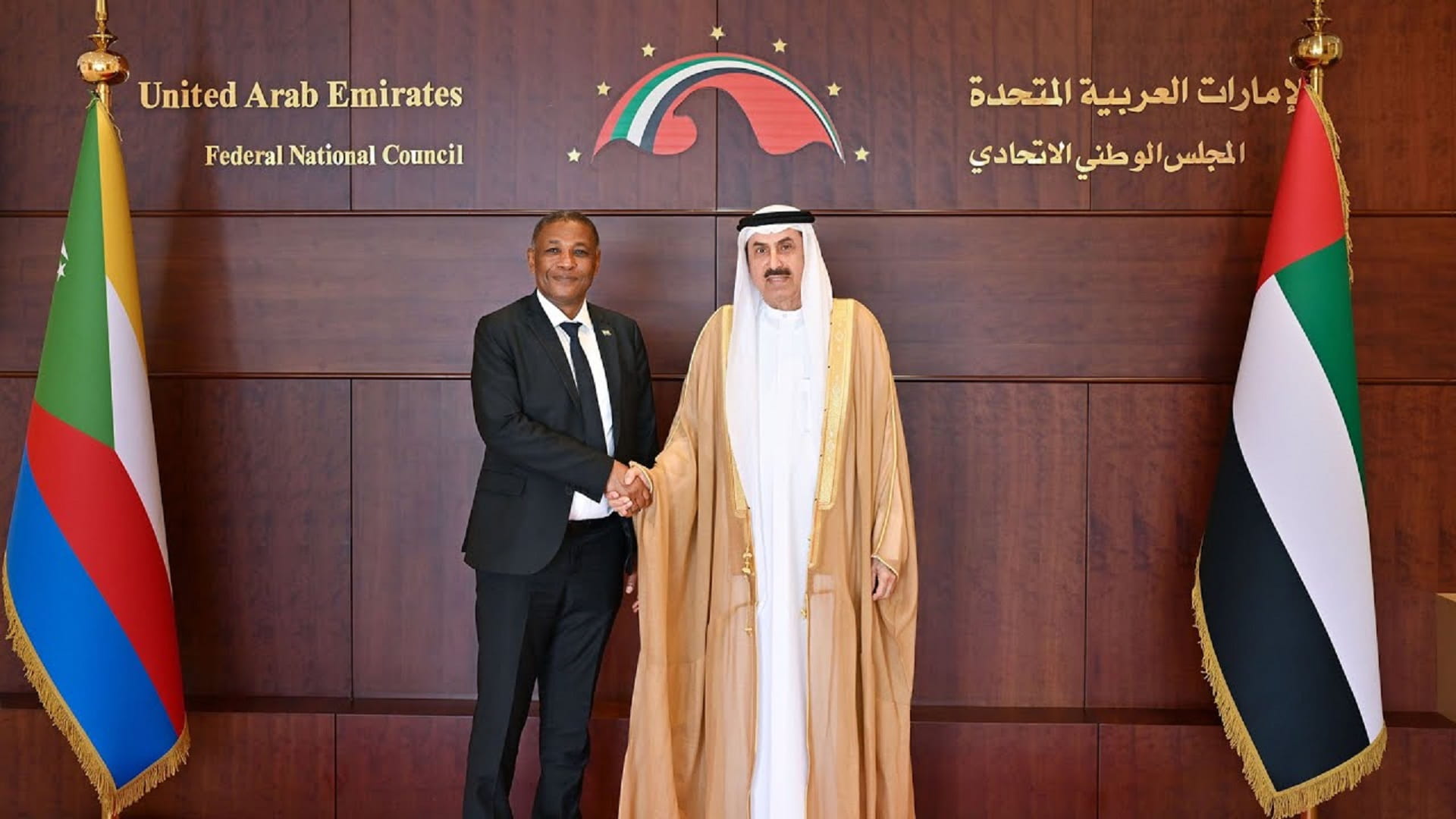 UAE, Comoros explore ways of elevating parliamentary cooperation