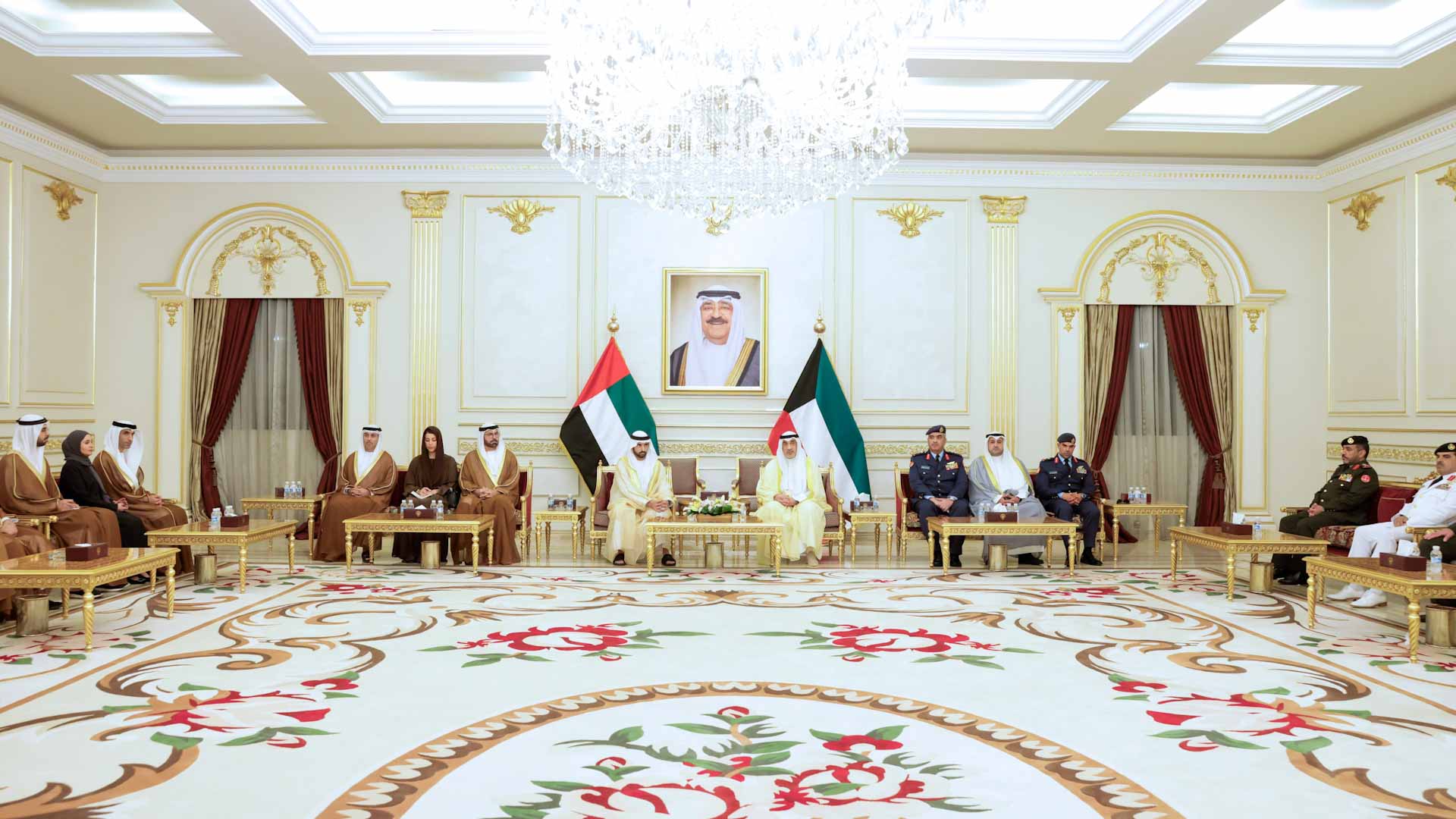 Hamdan bin Mohammed, Kuwait’s Deputy PM review bilateral relations 