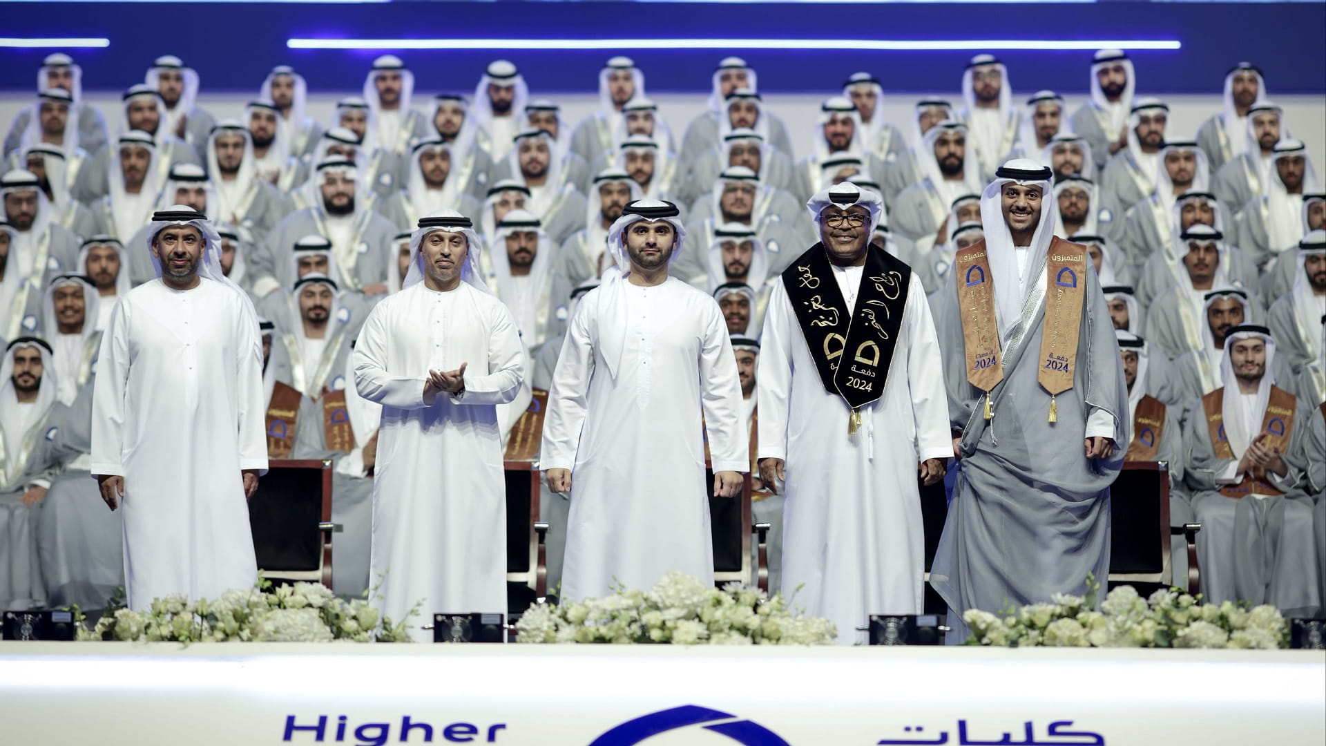 منصور بن محمد يشهد تخريج طلبة كليات التقنية العليا بدبي دفعة 2024 