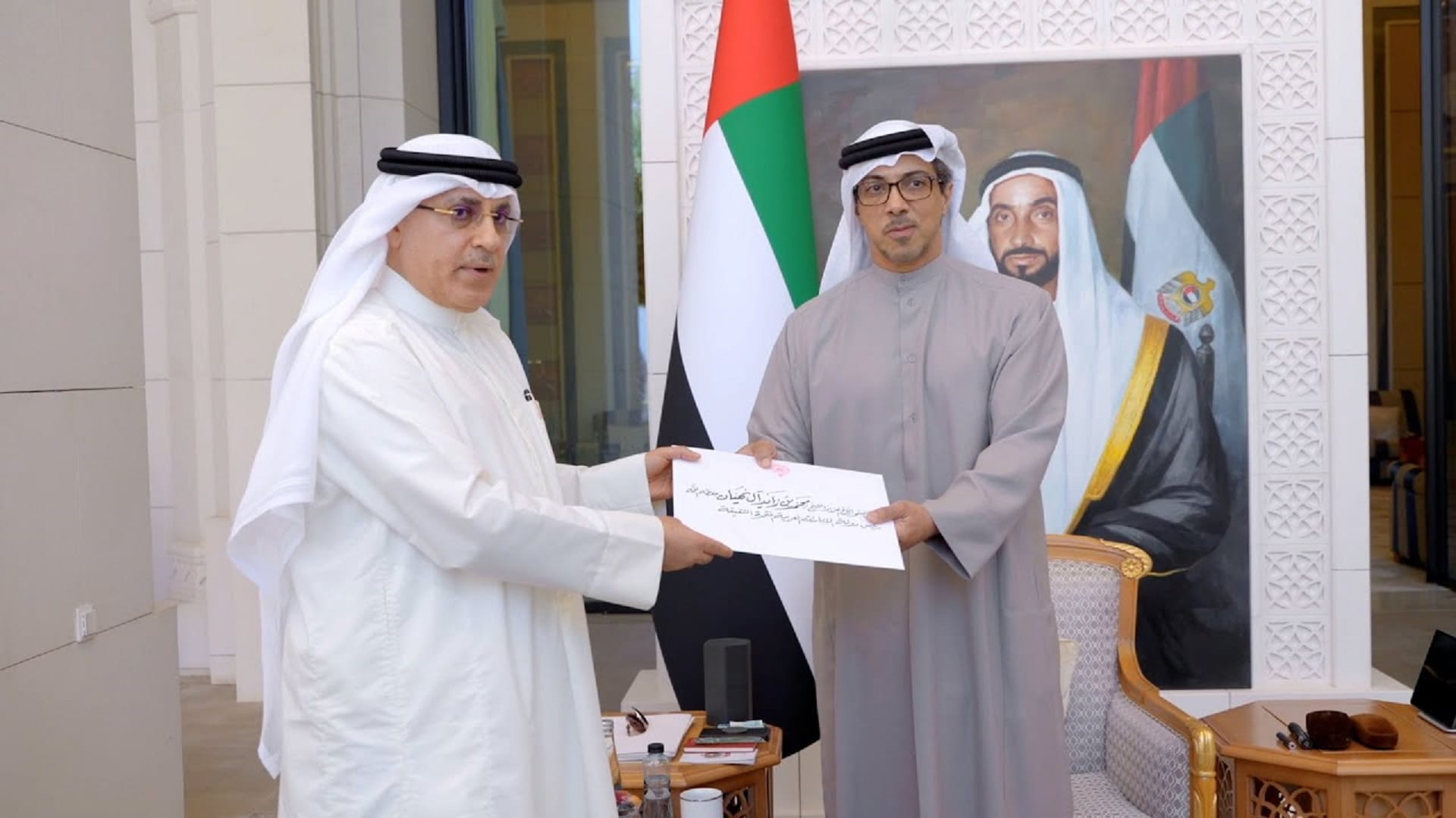UAE President receives written message from Emir of Kuwait