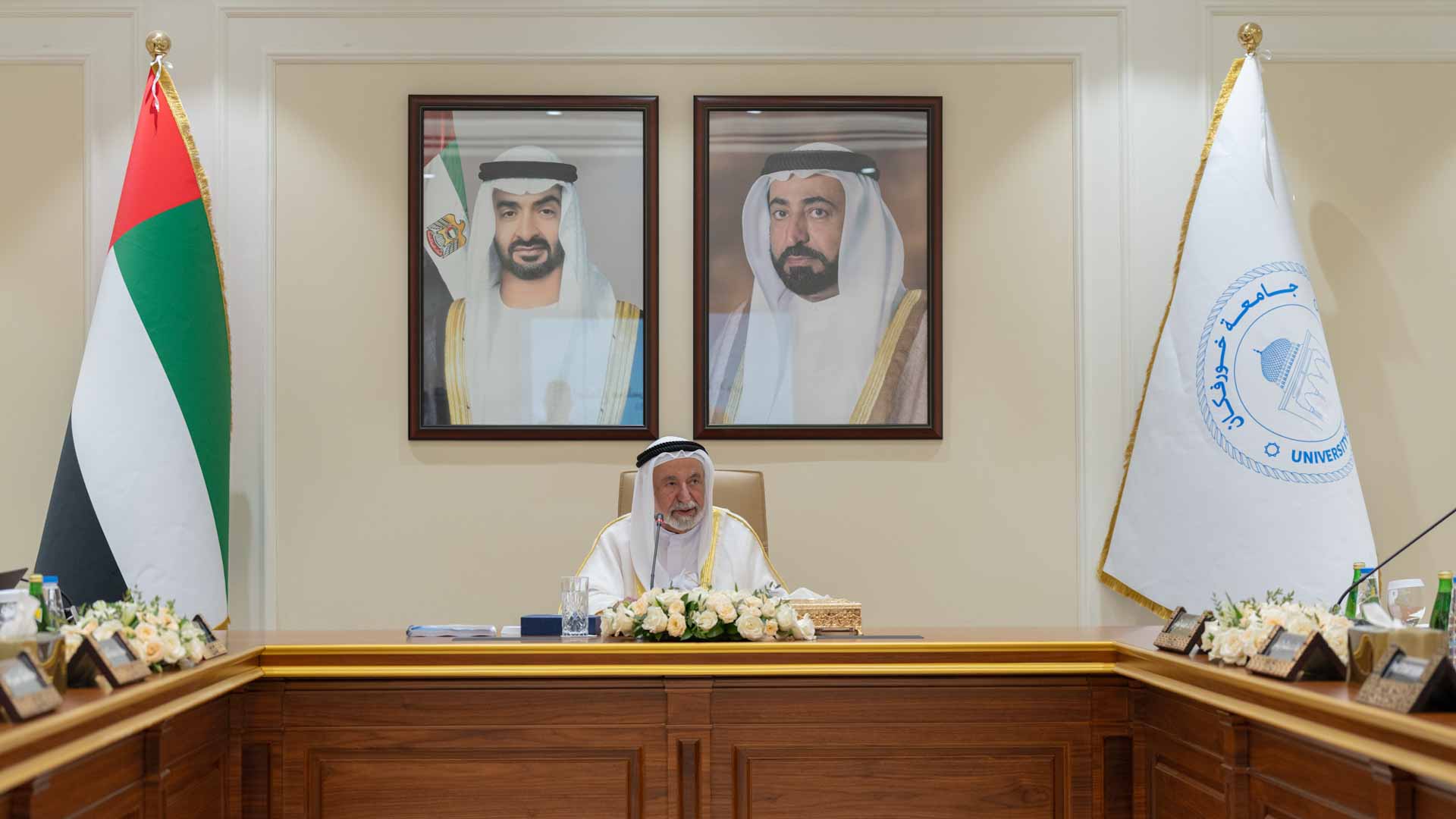 Sultan Al Qasimi chairs UFK Board of Trustees meeting