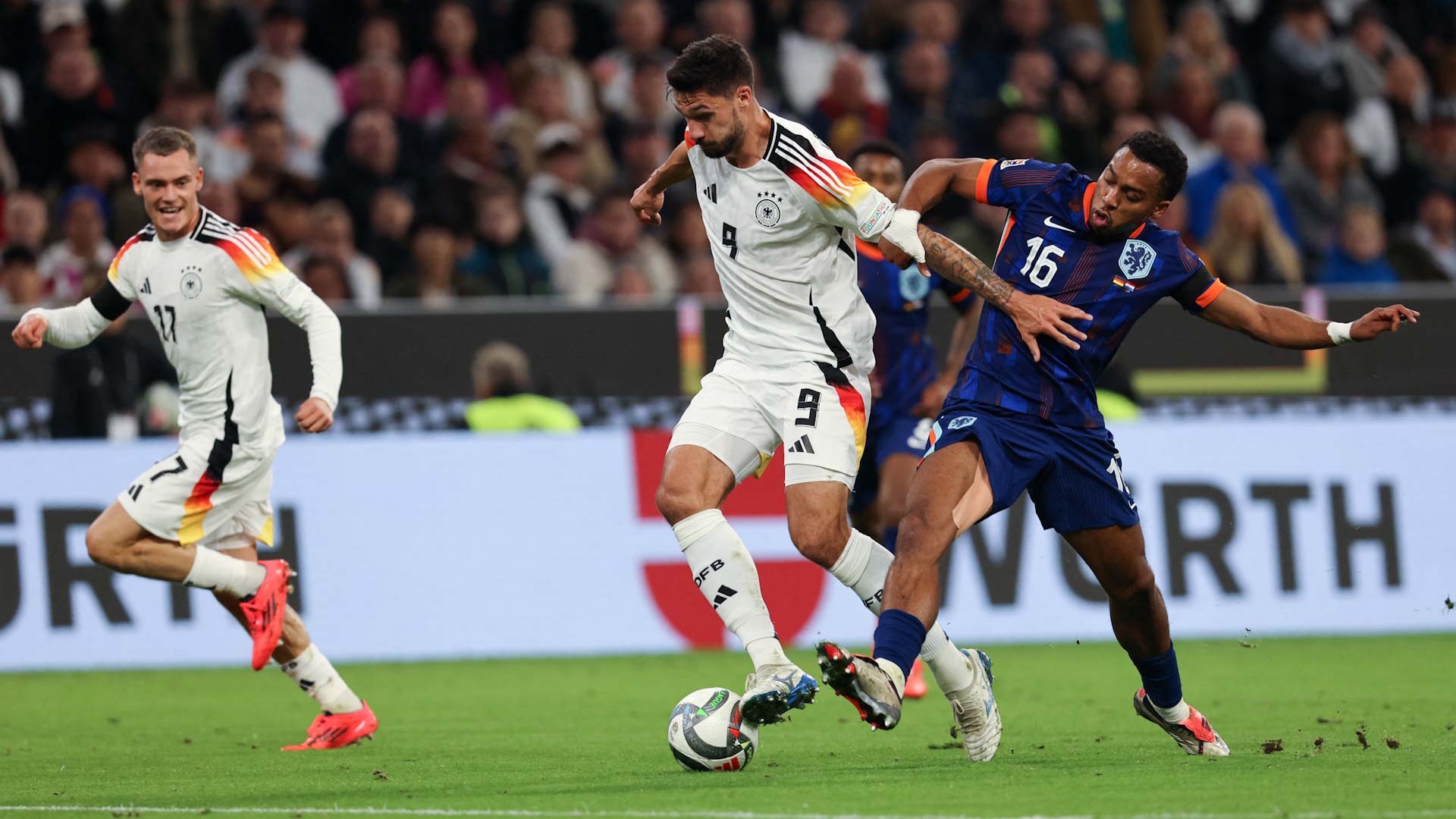 Germany advance as Leweling debut goal secures 1-0 win over Dutch