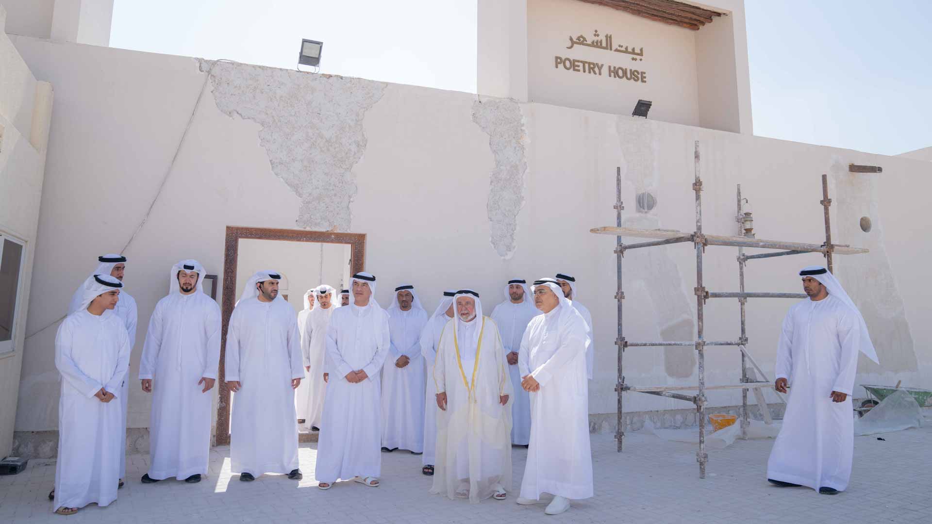 Sharjah Ruler inspects cultural projects in Heart of Sharjah 