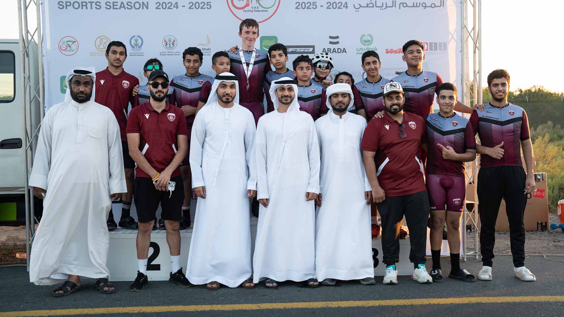 درّاج الحمرية ماركوس دنيل يحرز فضية سباق الناشئين 