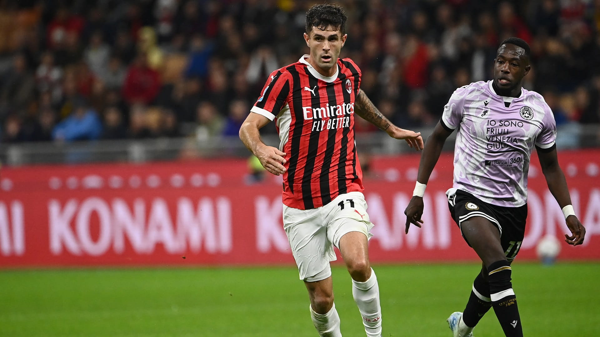 Ten-man AC Milan hold on to squeeze past Udinese 