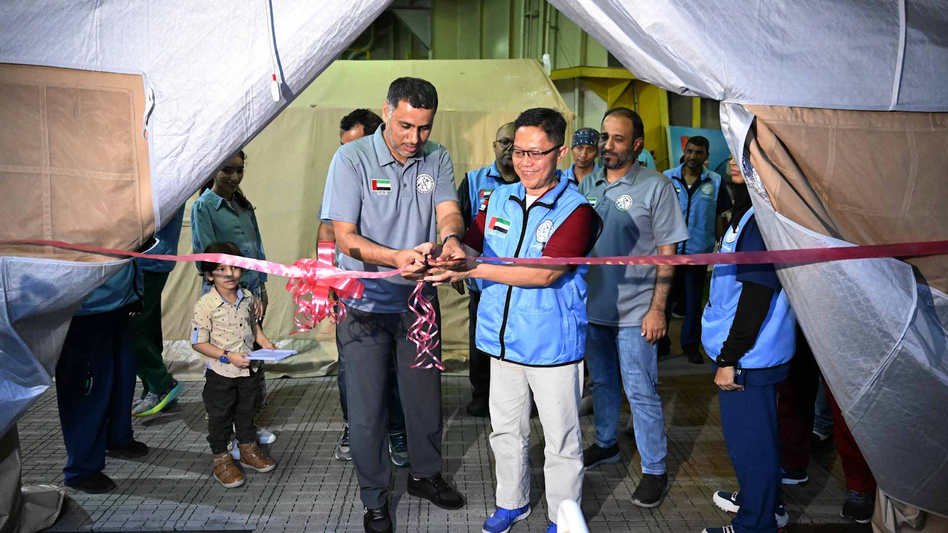 UAE Floating Hospital in Al Arish opens physiotherapy department