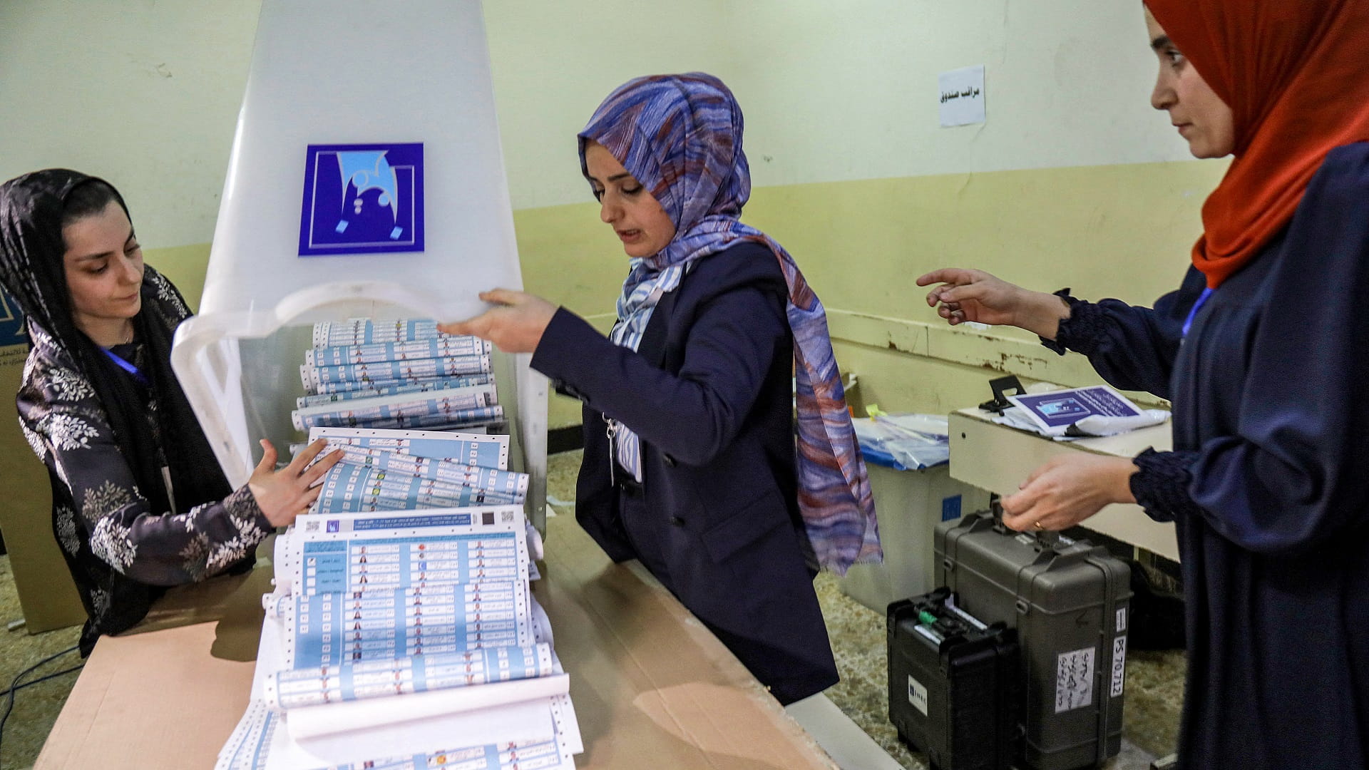 فتح مراكز الاقتراع لانتخابات برلمان إقليم "كردستان العراق" 