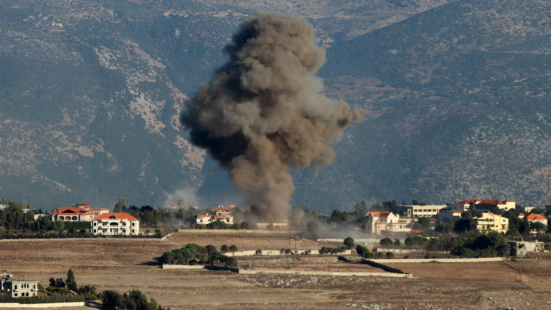 Lebanon state media says Israel struck village 14 times 