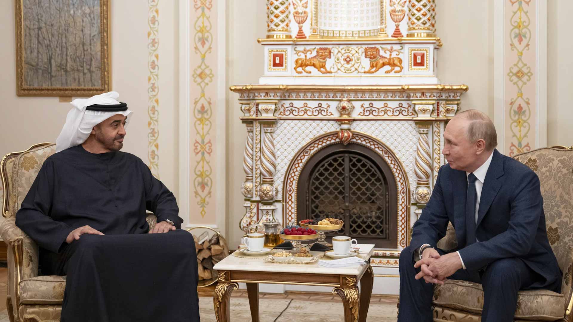UAE President attends special dinner hosted by Russian President 