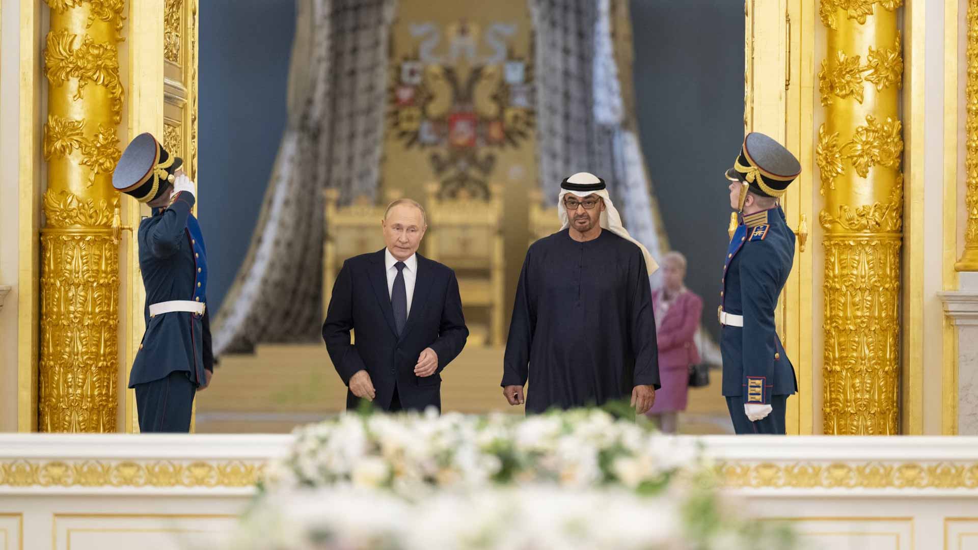 UAE, Russia discuss strategic partnership, intl issues