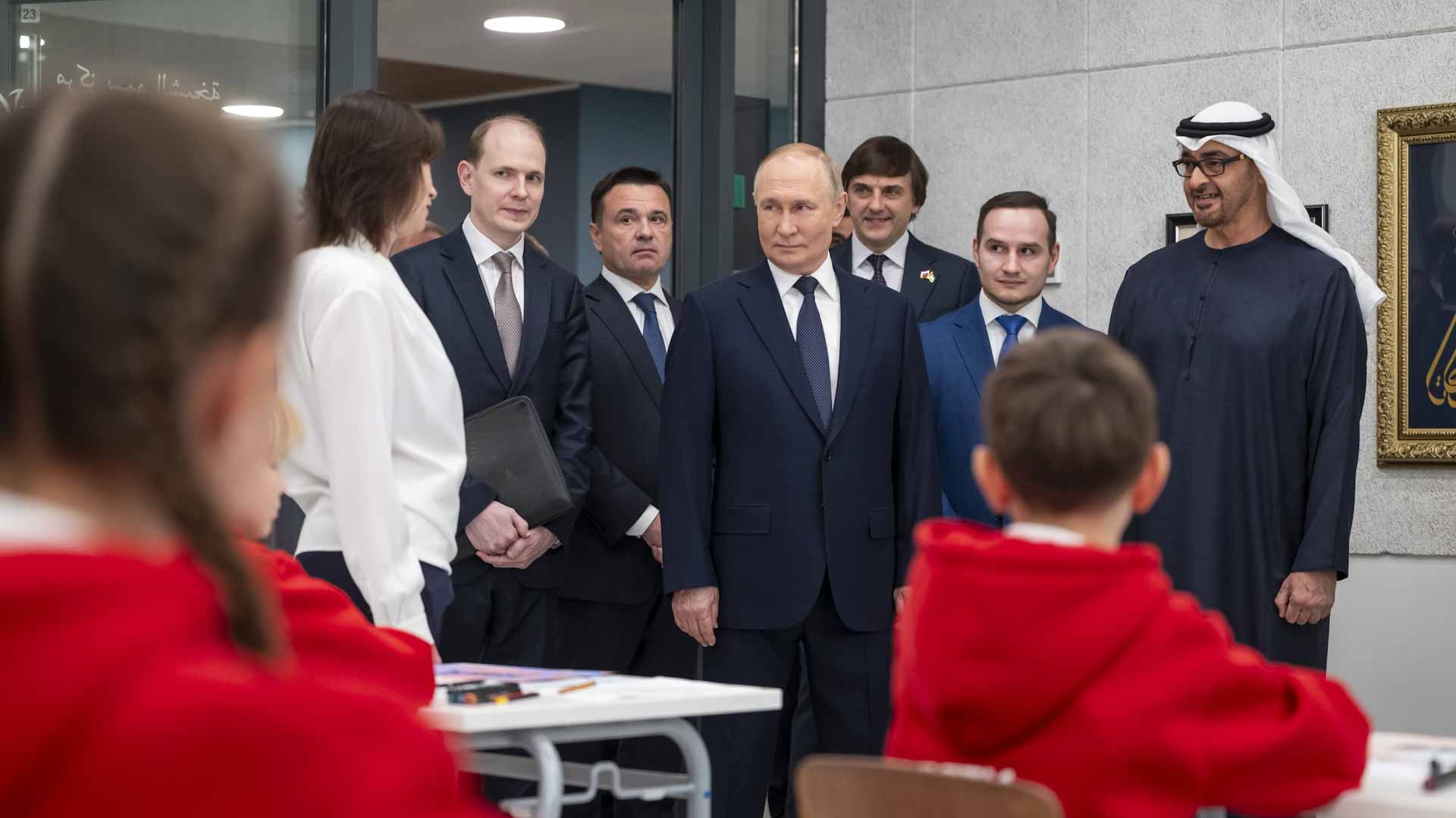 UAE, Russian Pres inaugurate Fatima bint Mubarak Centre in Moscow