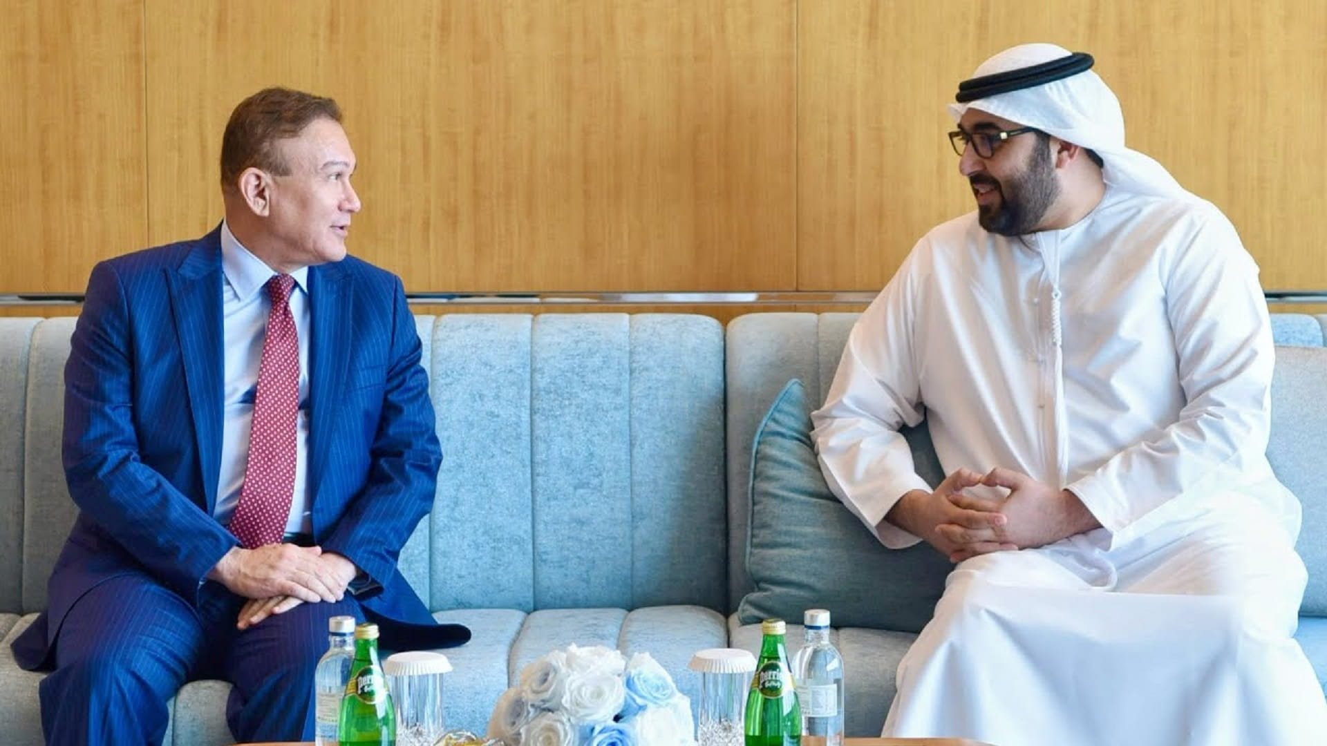 UAQ Crown Prince receives Kazakh Ambassador 