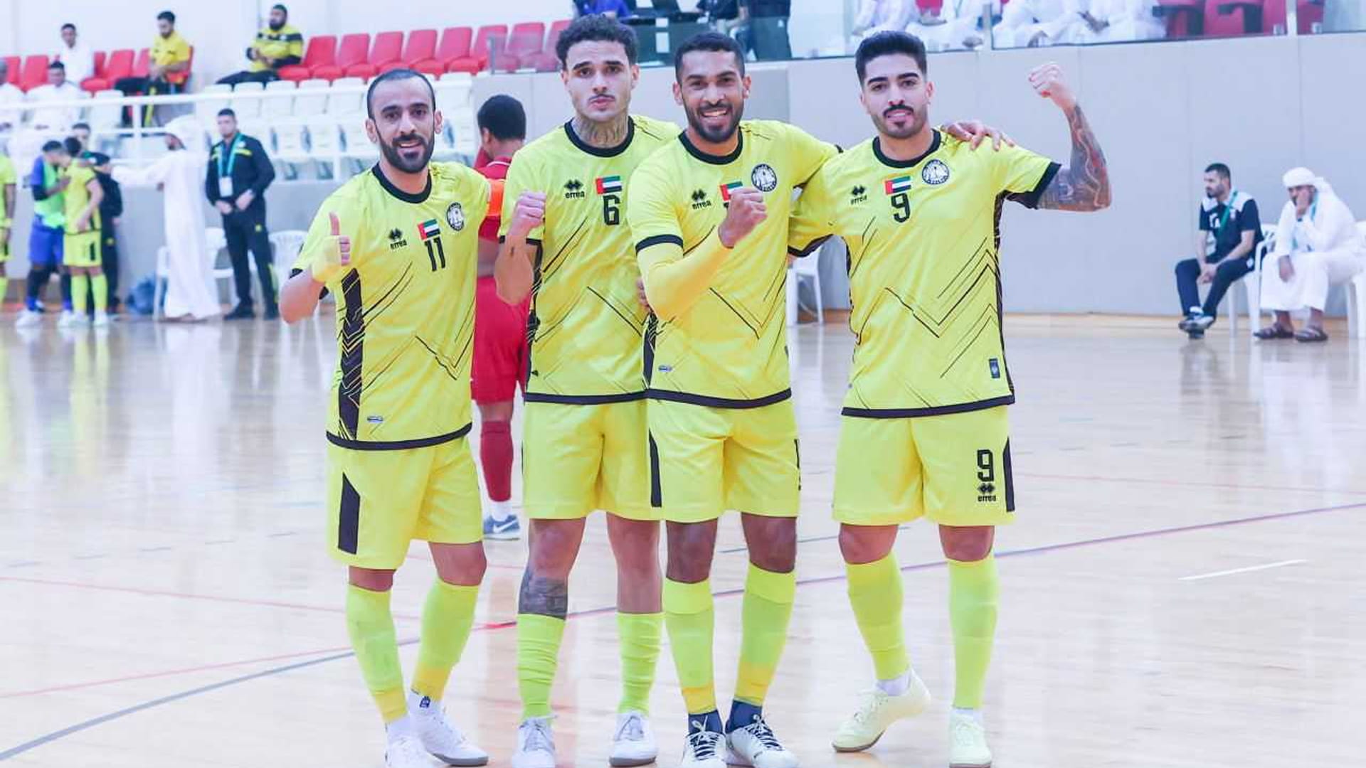 فريق كلباء لكرة قدم الصالات يحقق فوزاً كبيراً على الحمرية