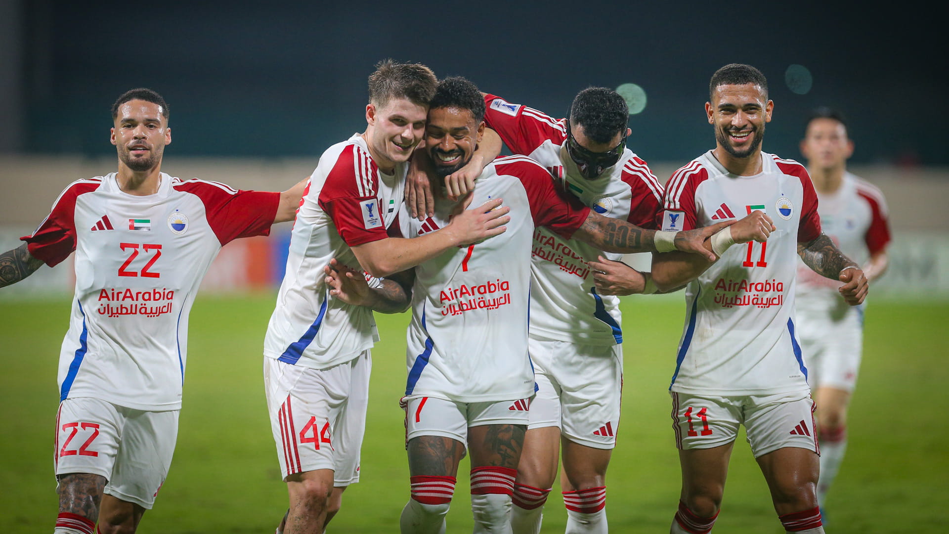 الشارقة يفوز على سباهان الإيراني ويتصدر مجموعته بدوري أبطال آسيا 