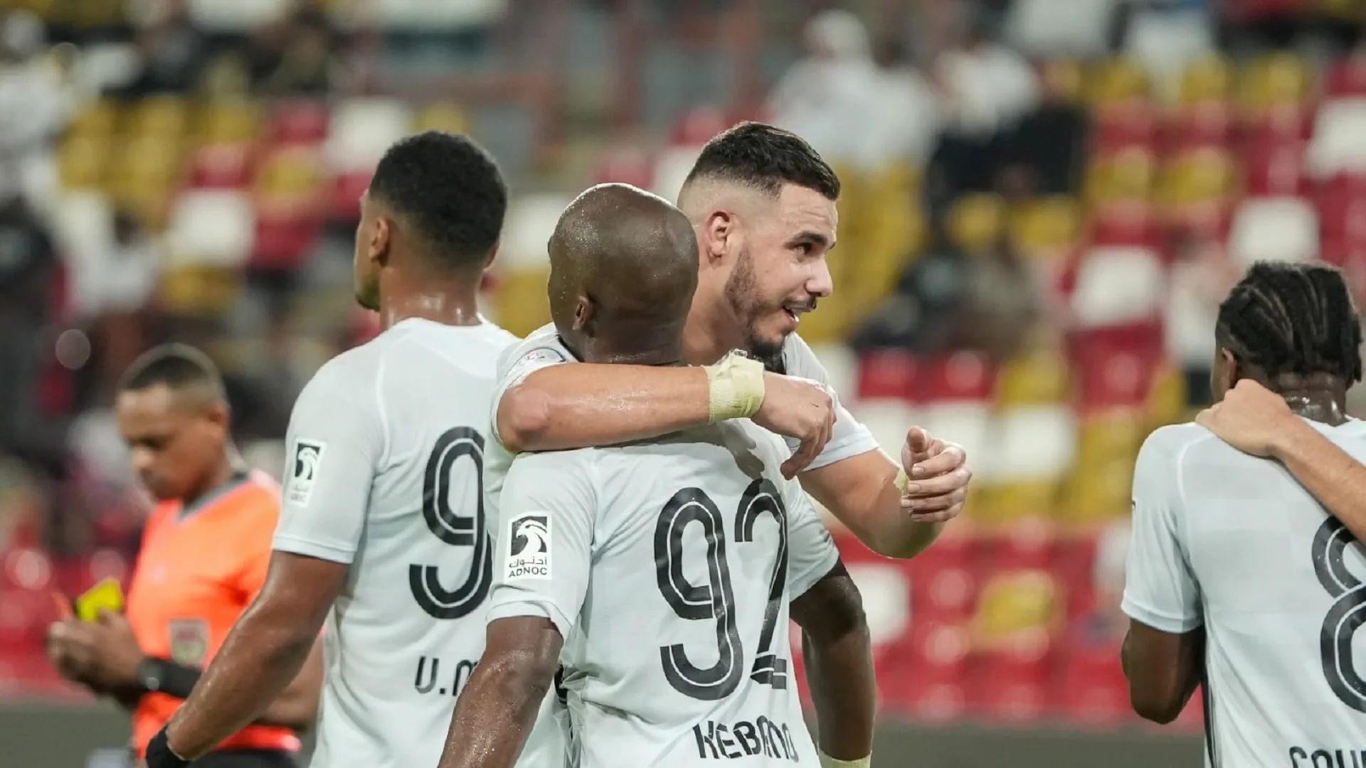 Image for the title: Al Jazira wins over Khorfakkan in ADNOC Pro League 