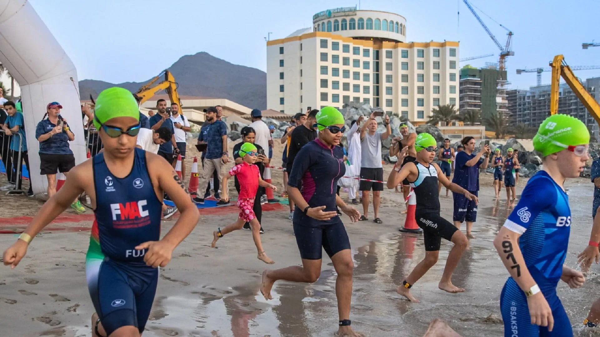 Image for the title: Triumph in Khorfakkan: SSC crowns winners of the Oceanic Triathlon 
