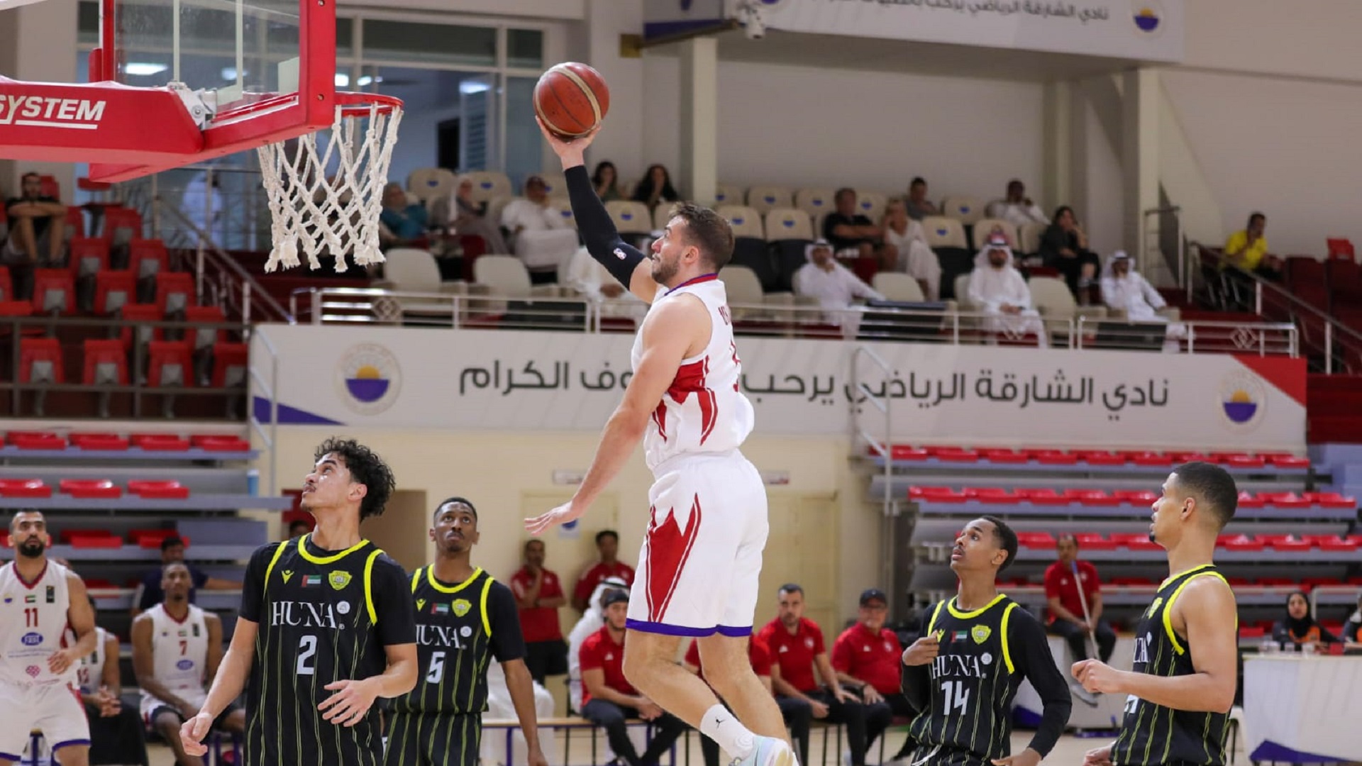 Sharjah dominates Al Wasl with 109-56 win in Basketball League