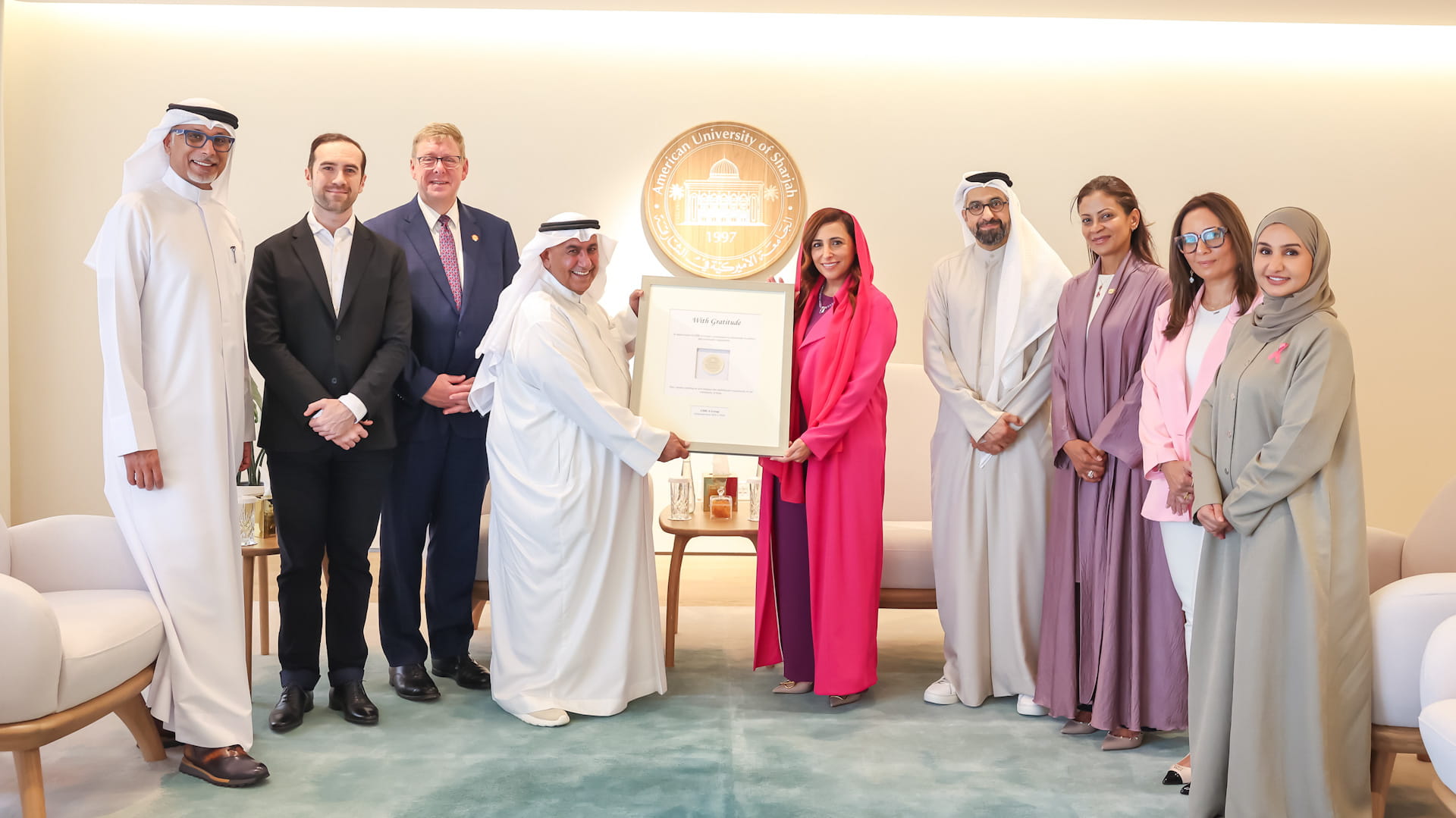 AUS unveils redesigned GIBCA Group Majlis on campus 