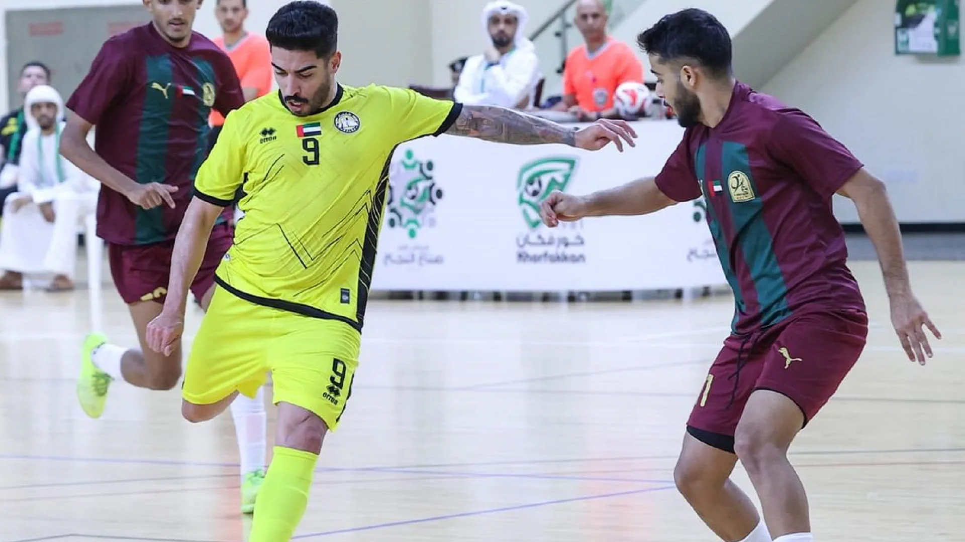 Image for the title: Kalba achieves major victory over Al Mouj in Futsal League 