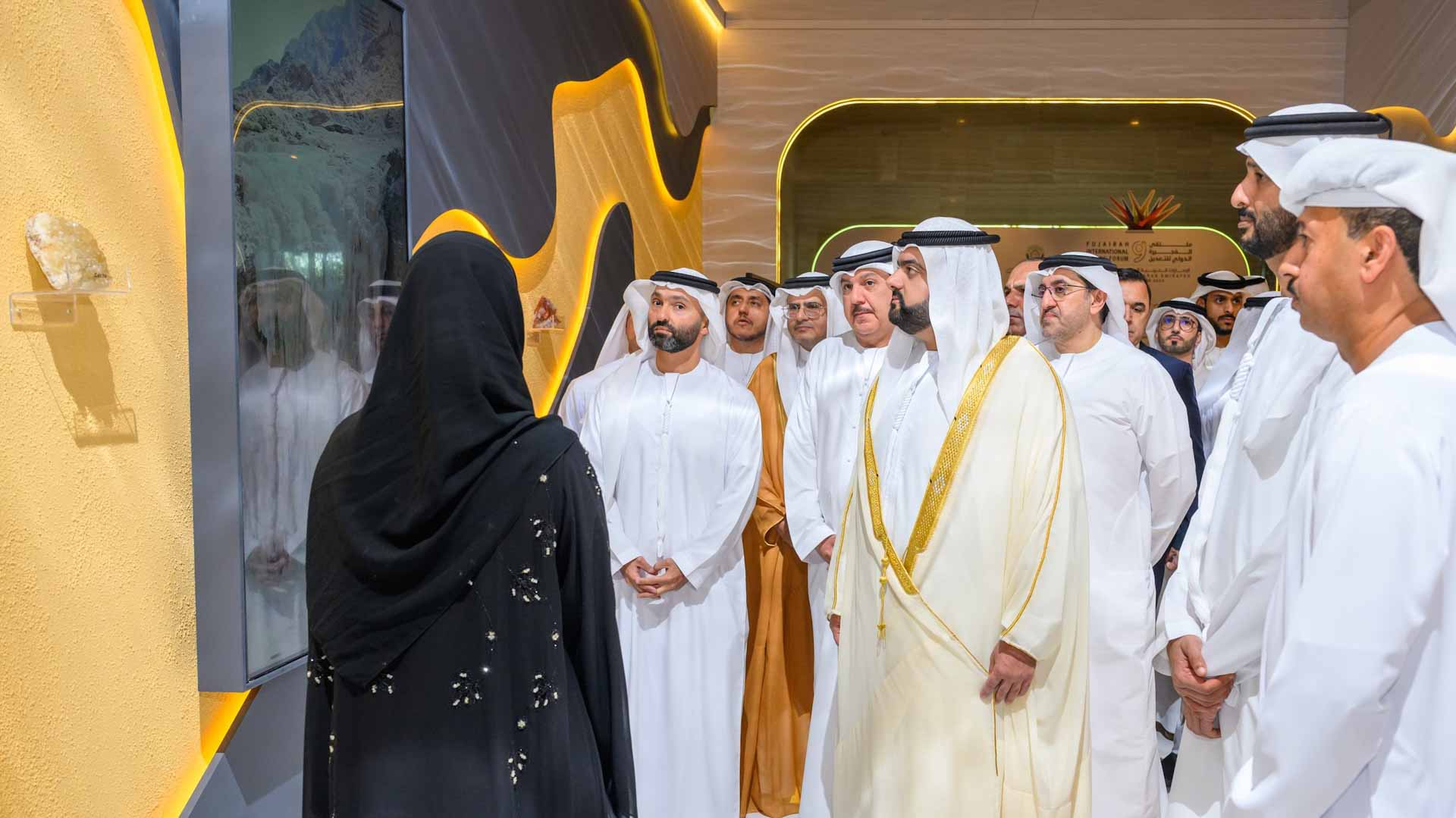 Fujairah CP attends opening of Fujairah Int'l Mining Forum 