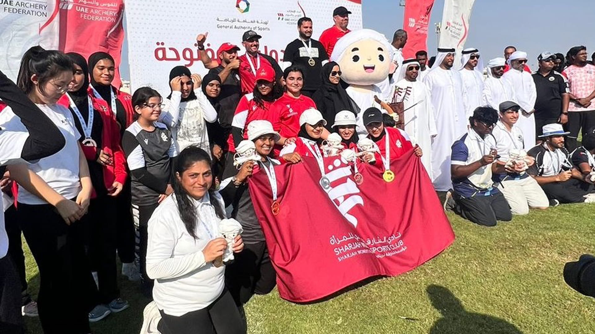 Sharjah Women win Coloured Medals at Archery Championship  