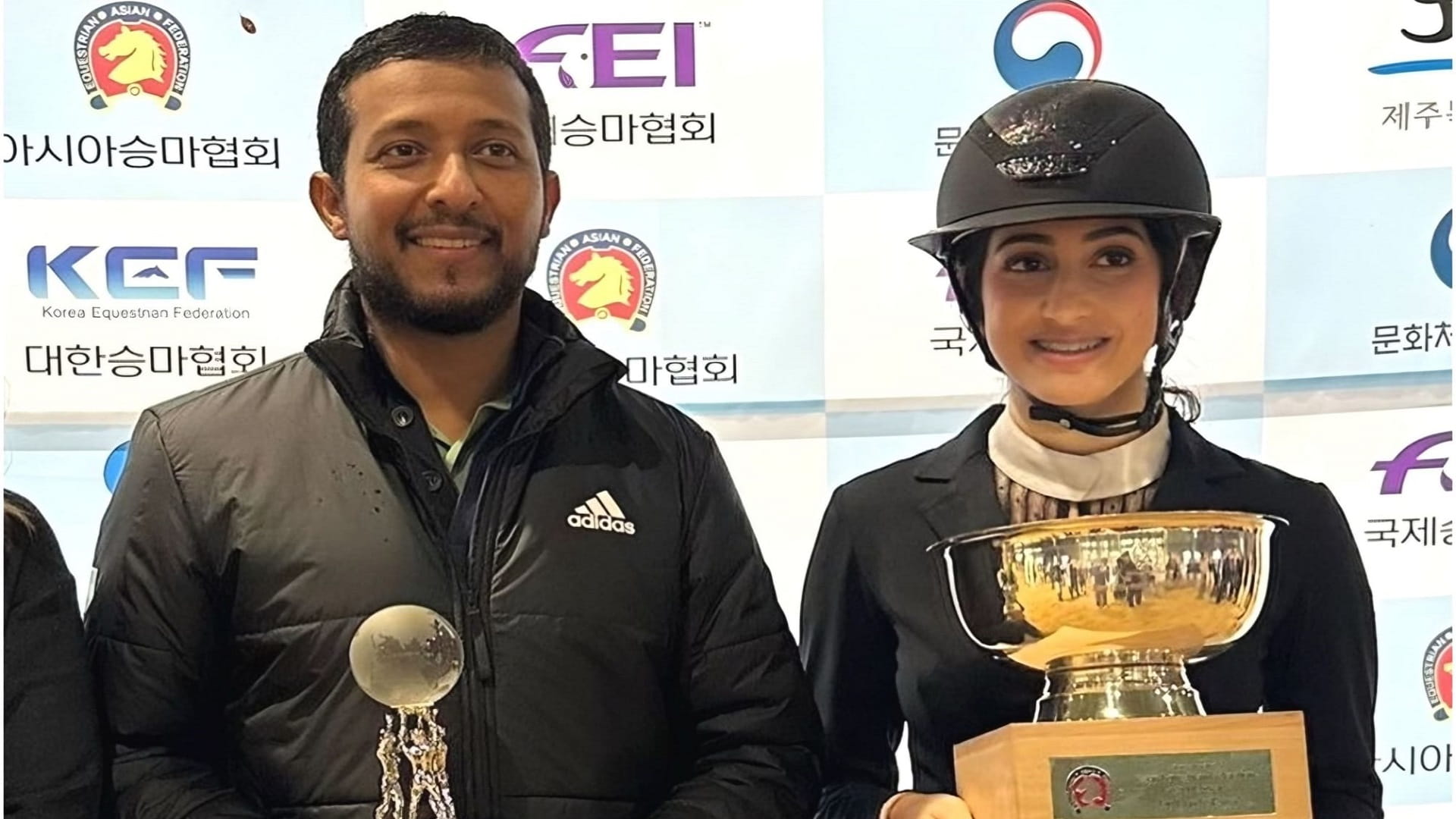 Emirati rider wins AEF show jumping Cup for junior riders in Korea 