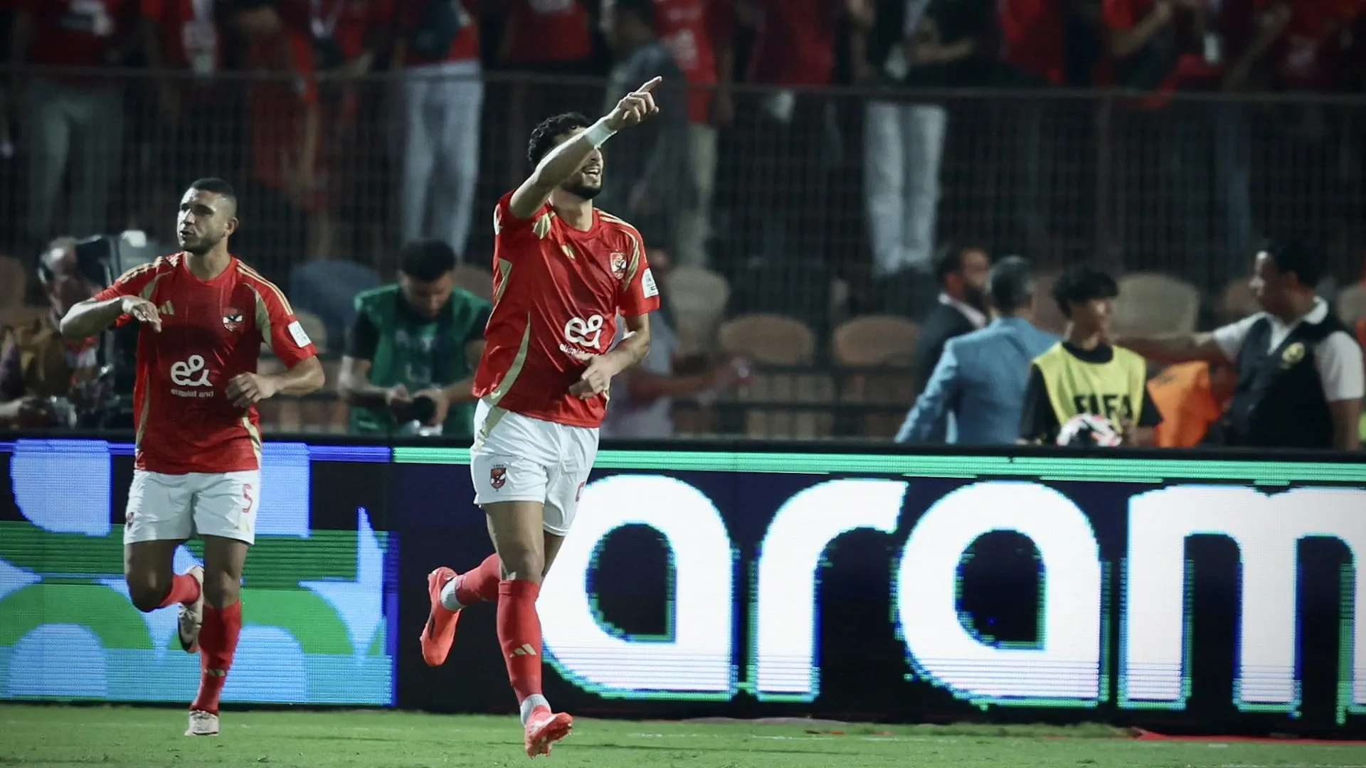 Image for the title: Egypt's Al Ahly defeat Al Ain 3-0 
