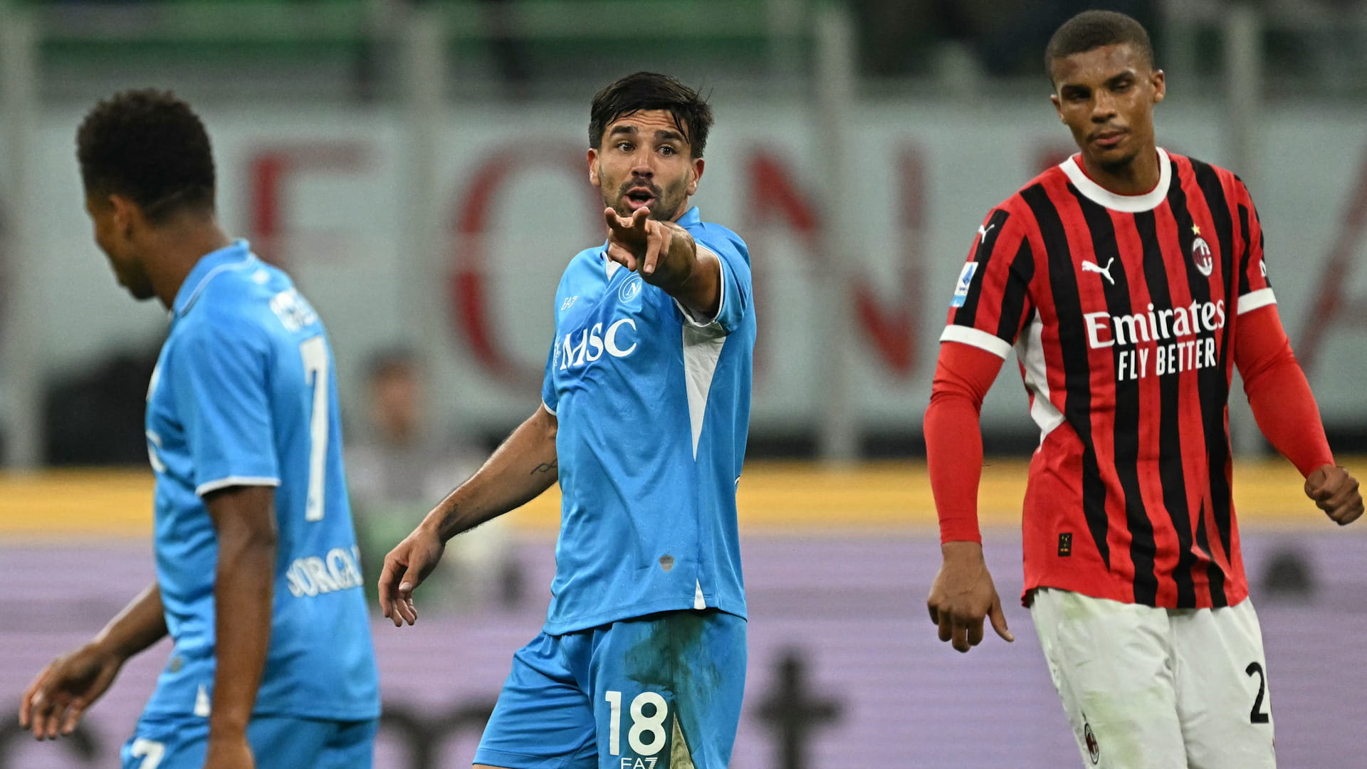 Napoli extend lead at top of Serie A with win at AC Milan 