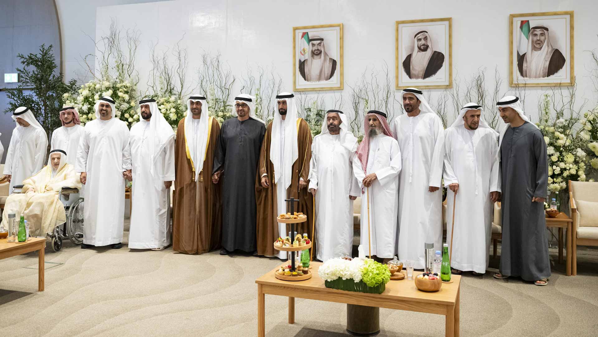 Image for the title: UAE President attends wedding reception in Abu Dhabi 