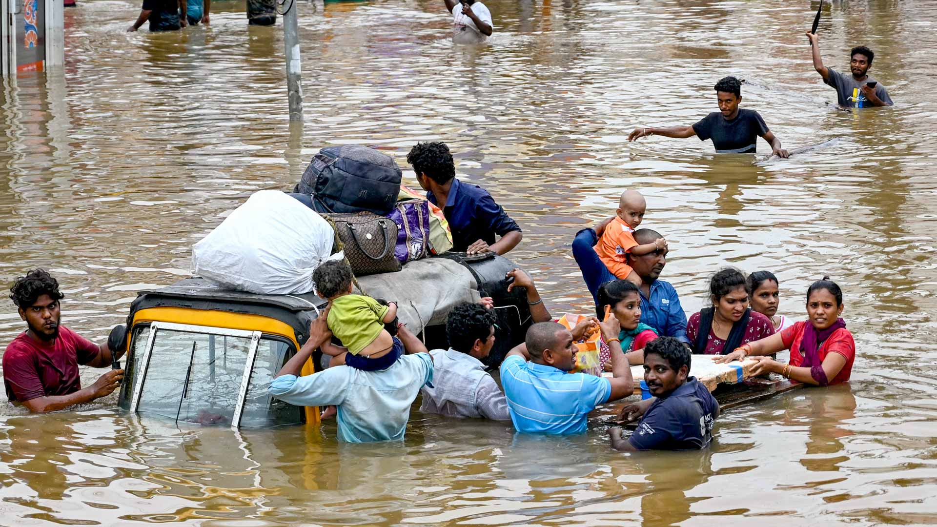 فيضانات الهند تقتل 25 شخصاً في جنوب البلاد