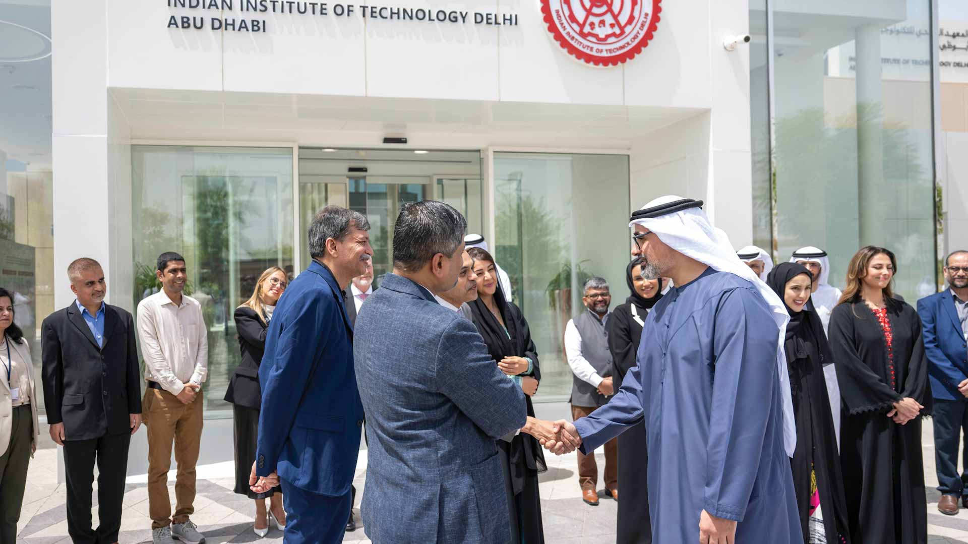 Khaled bin Mohamed attends inauguration of IIT Delhi Abu Dhabi 