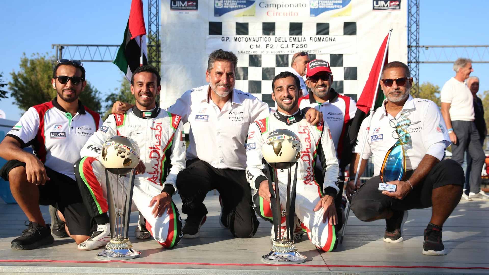 "أبوظبي للزوارق السريعة" يحرز لقب الجولة الـ4 لمونديال الفورمولا 2 