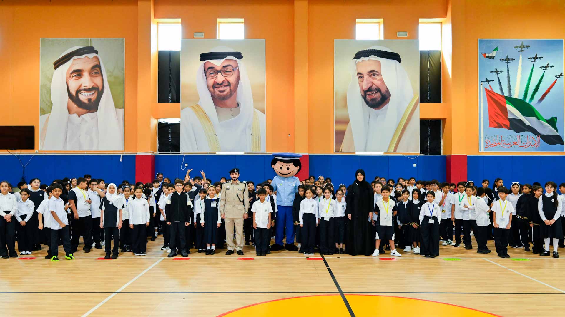 Sharjah Police promotes positivity among young students 