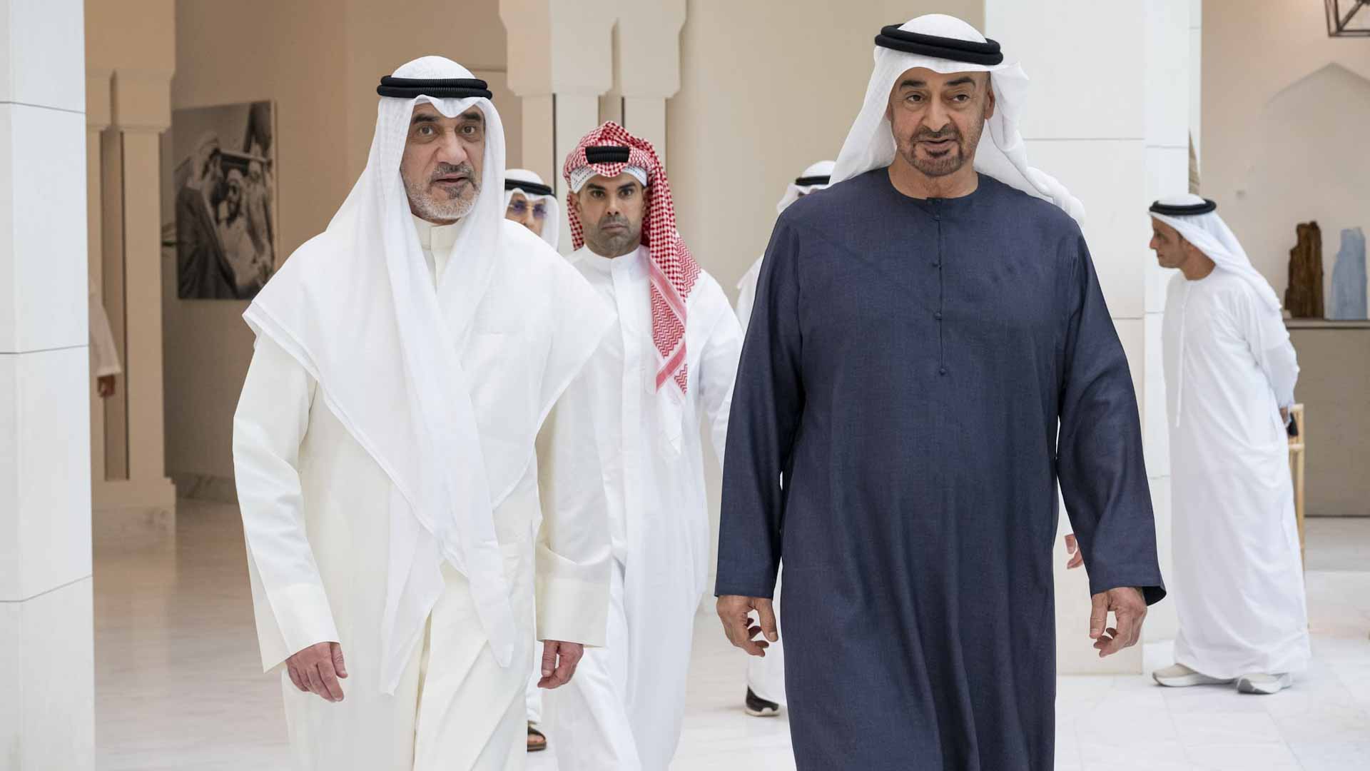 UAE President receives Kuwait’s First Deputy Prime Minister 