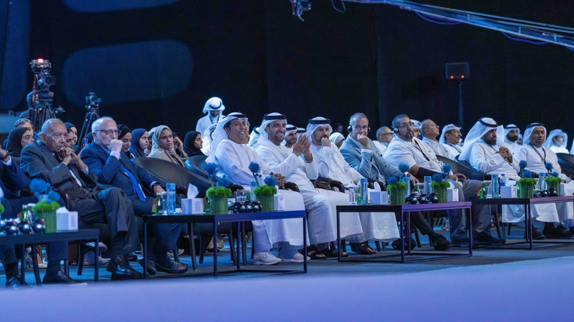 Sultan bin Ahmed attends IGCF second day sessions 