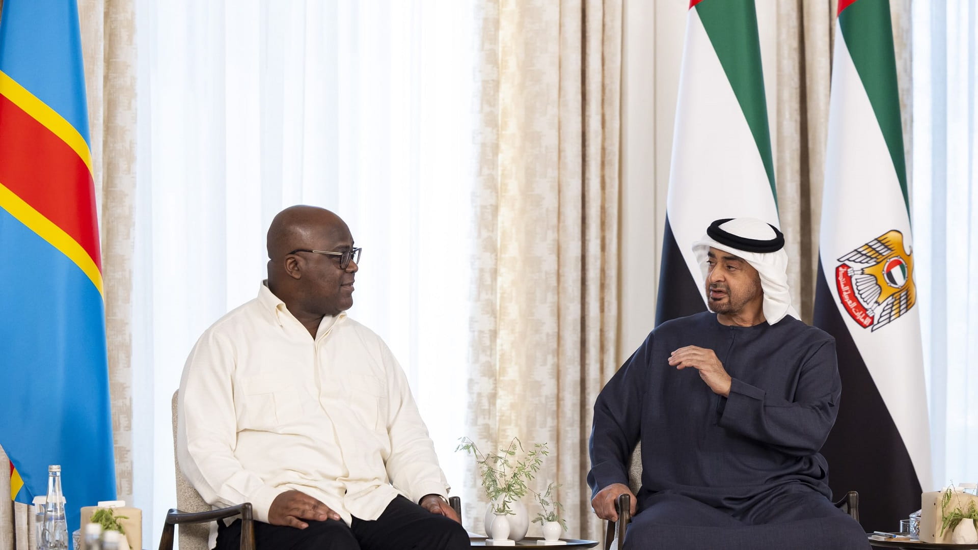 UAE and Democratic Republic of Congo Presidents discuss ties 