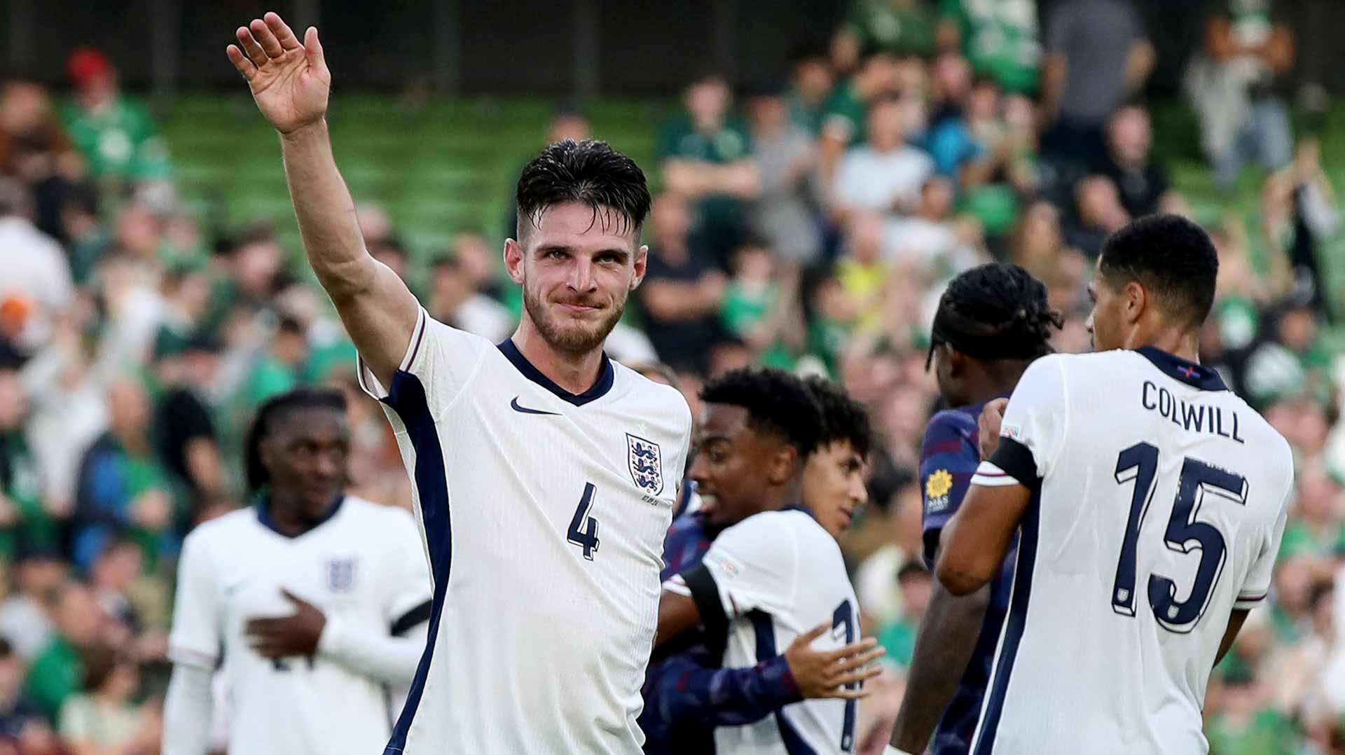 England outclass Ireland 2-0 in Carsley's opening audition 