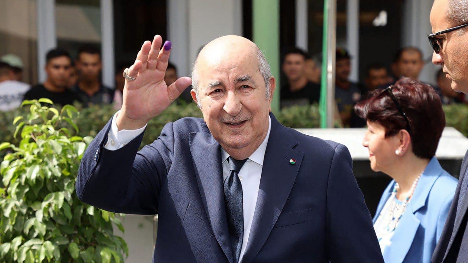 Algeria's Tebboune re-elected with 94.65% of vote