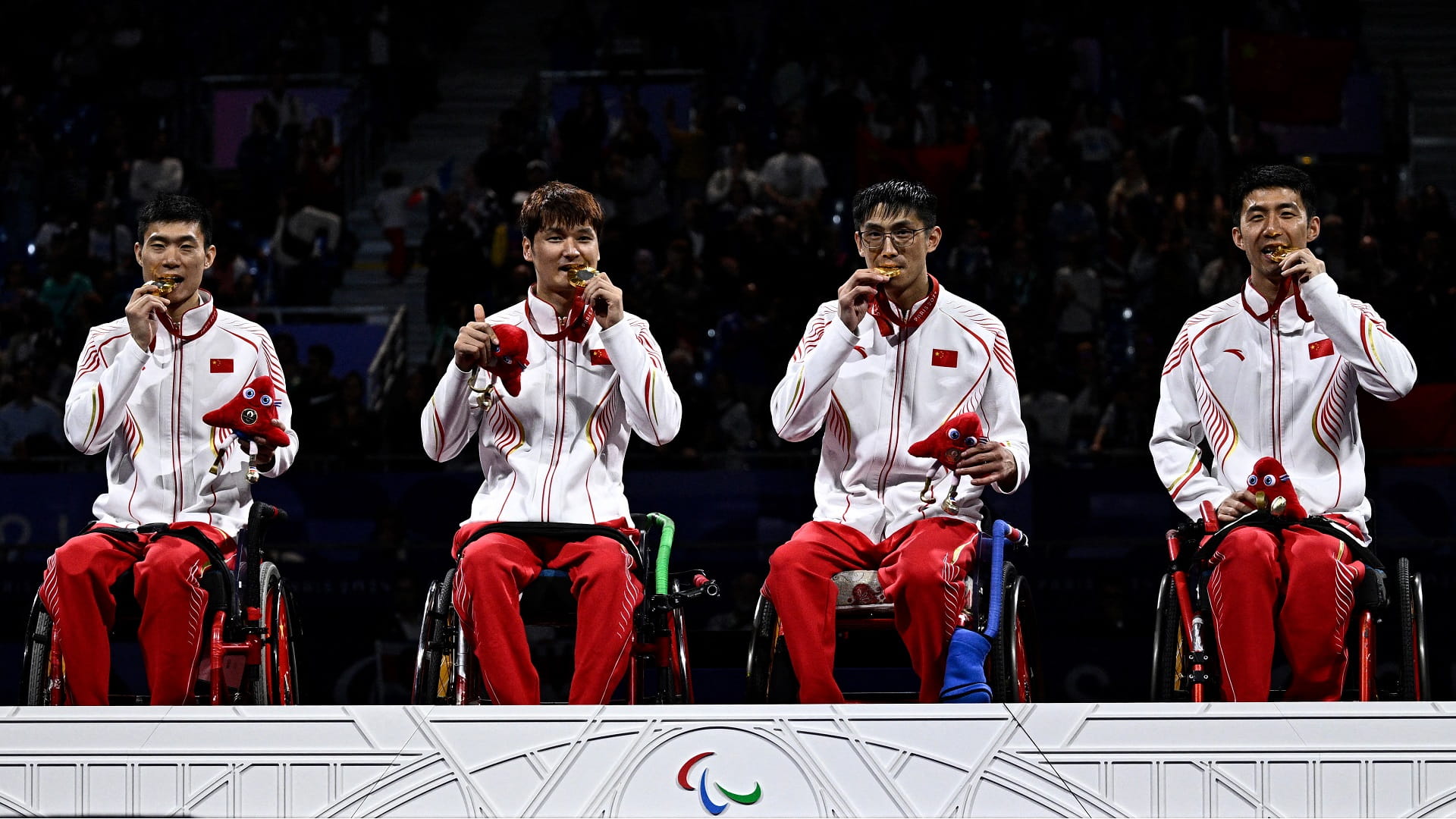 China top Paralympics medals table 