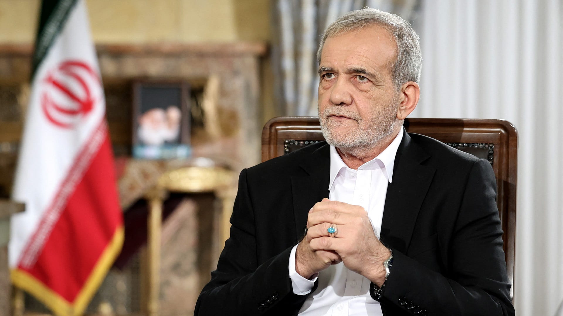 Iranian president arrives in Moscow for treaty signing with Putin