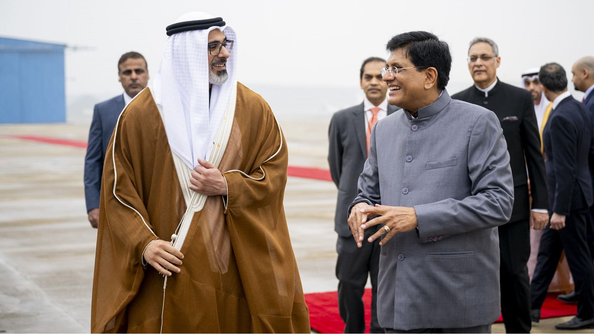 Abu Dhabi CP arrives in New Delhi on official visit to India