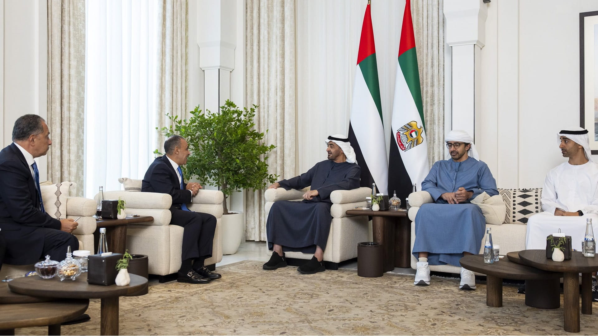 UAE President receives Egypt’s Minister of Foreign Affairs 