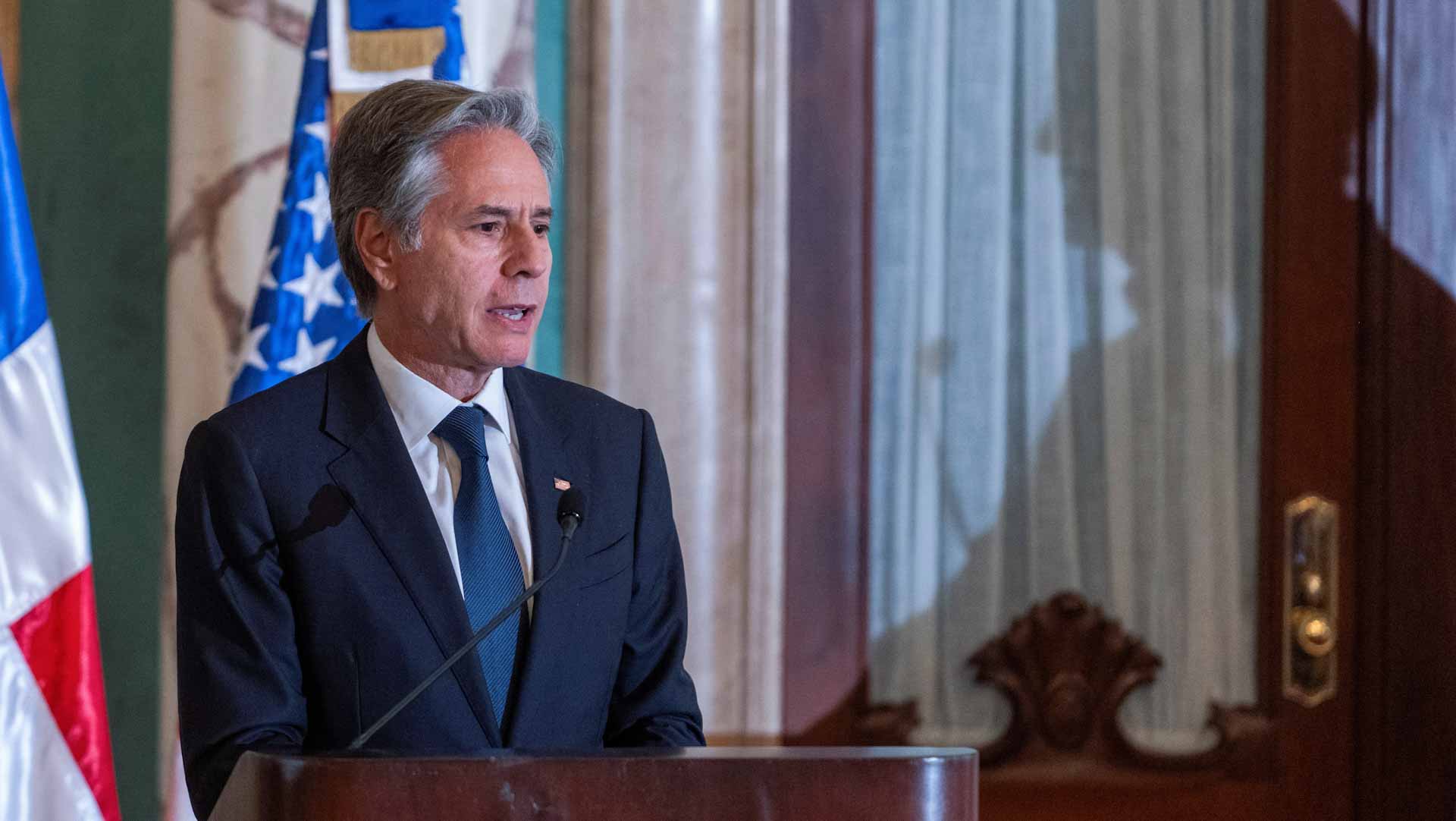 بلينكن يتوجه إلى بريطانيا لبحث ملفي الشرق الأوسط وأوكرانيا 