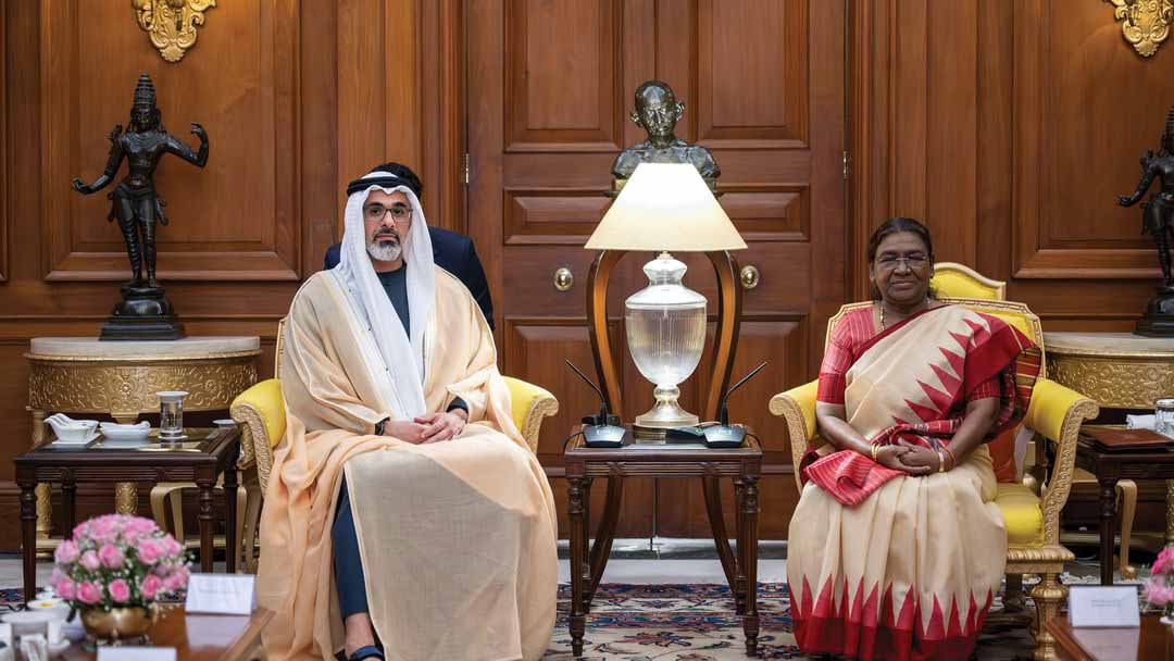 AD CP, President of India discuss friendship, cooperation