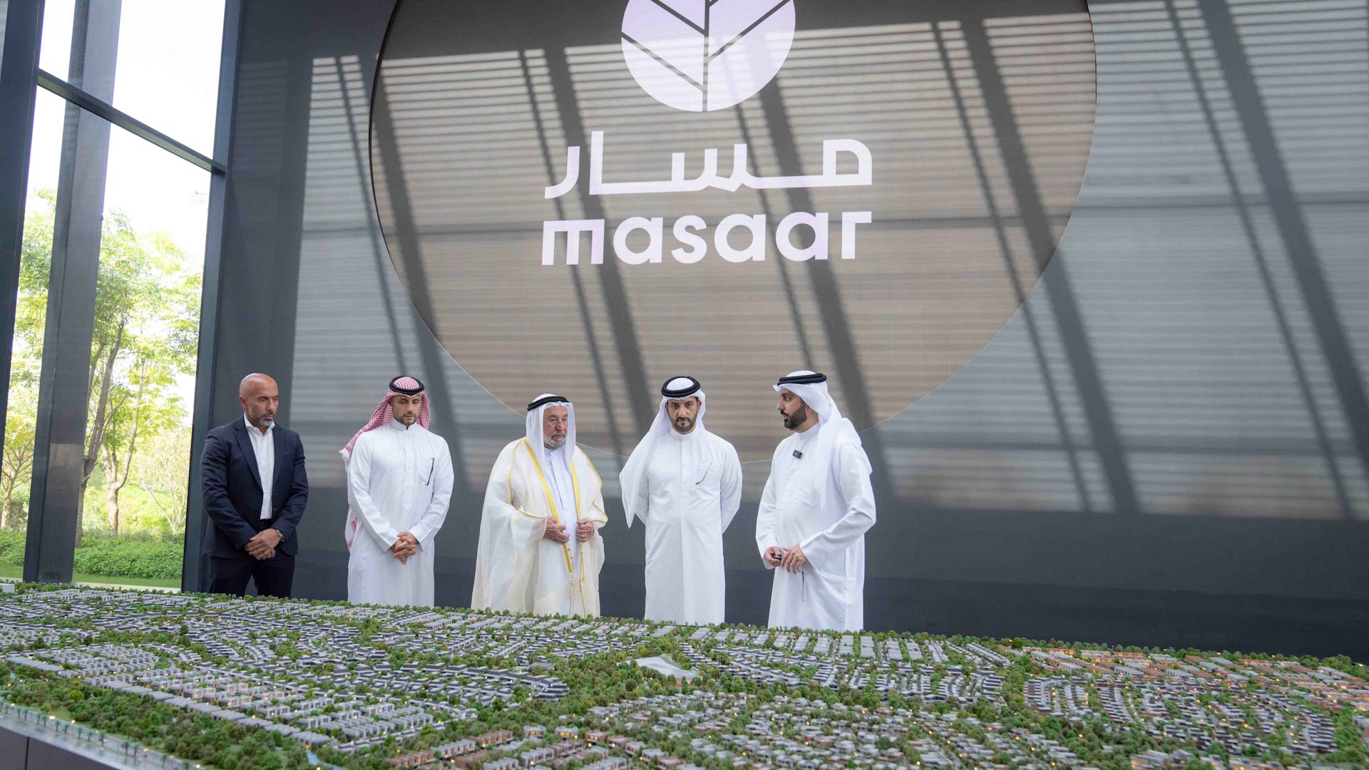 Sharjah Ruler visits Al Masaar project 