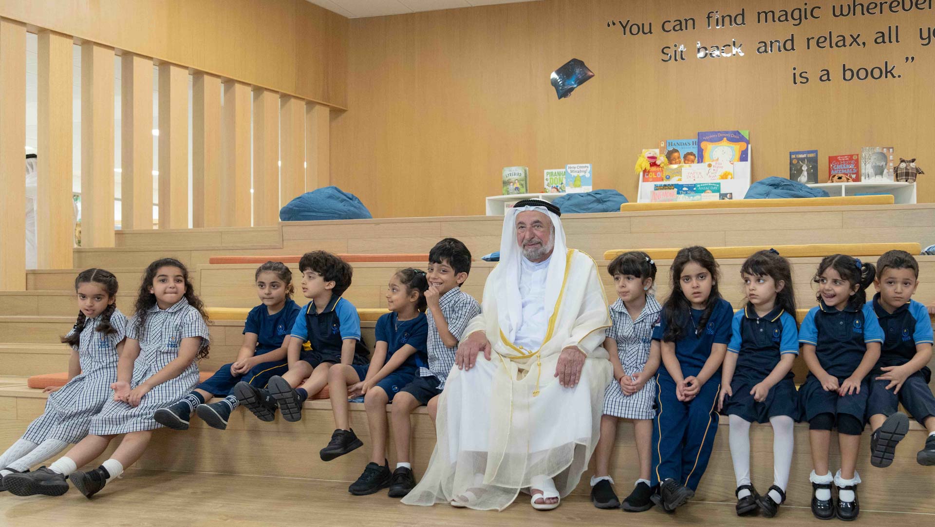 Sharjah Ruler inaugurates Victoria International School in Tilal  