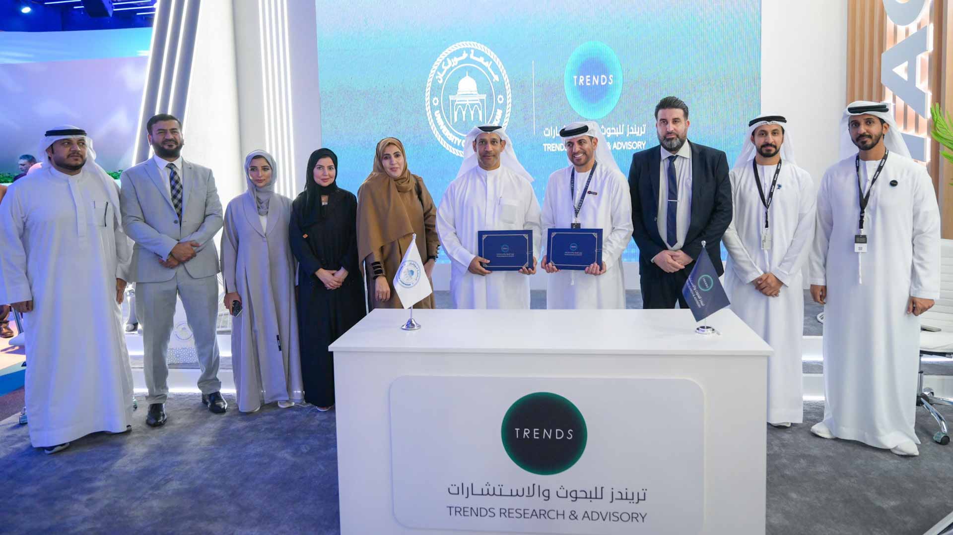 TRENDS and University of Khorfakkan sign research agreement 