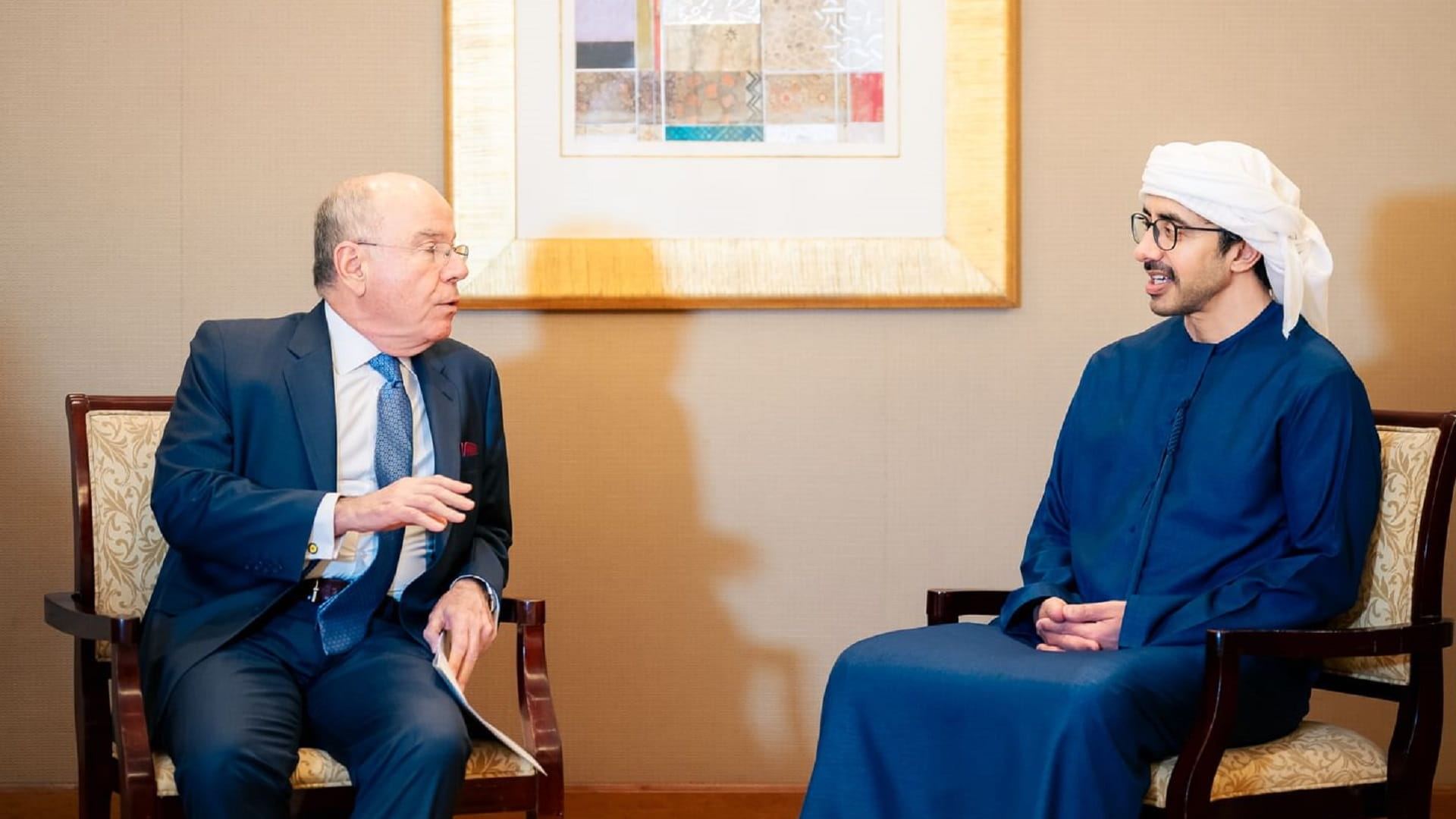 UAE President receives written message from President of Brazil 