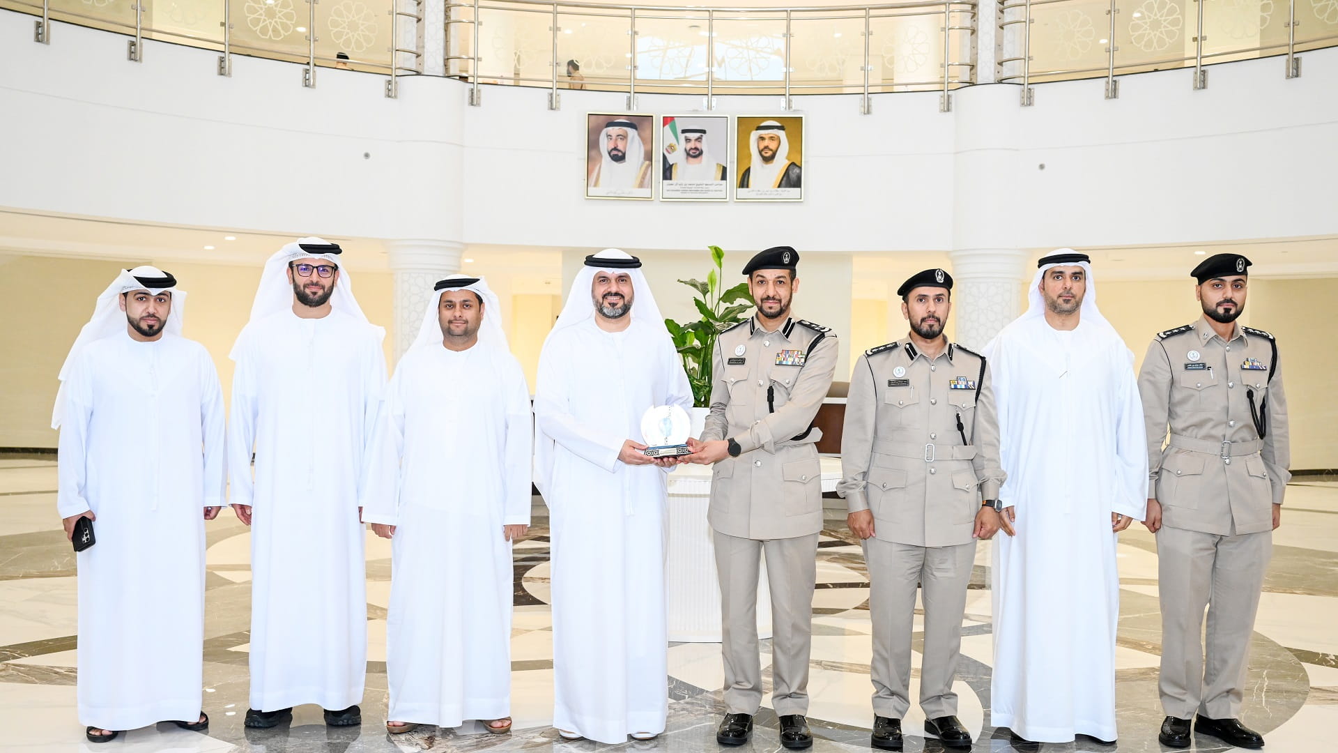 Sharjah Police receives delegation from SRERD 